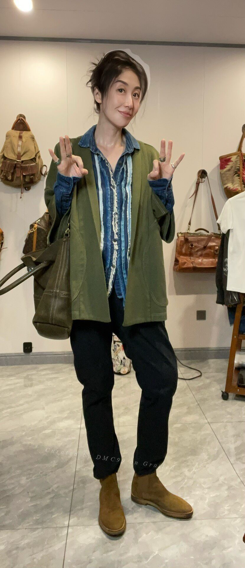 Kapital Kapital Haori Silhouette Cotton Coat Size US S / EU 44-46 / 1 - 4 Thumbnail