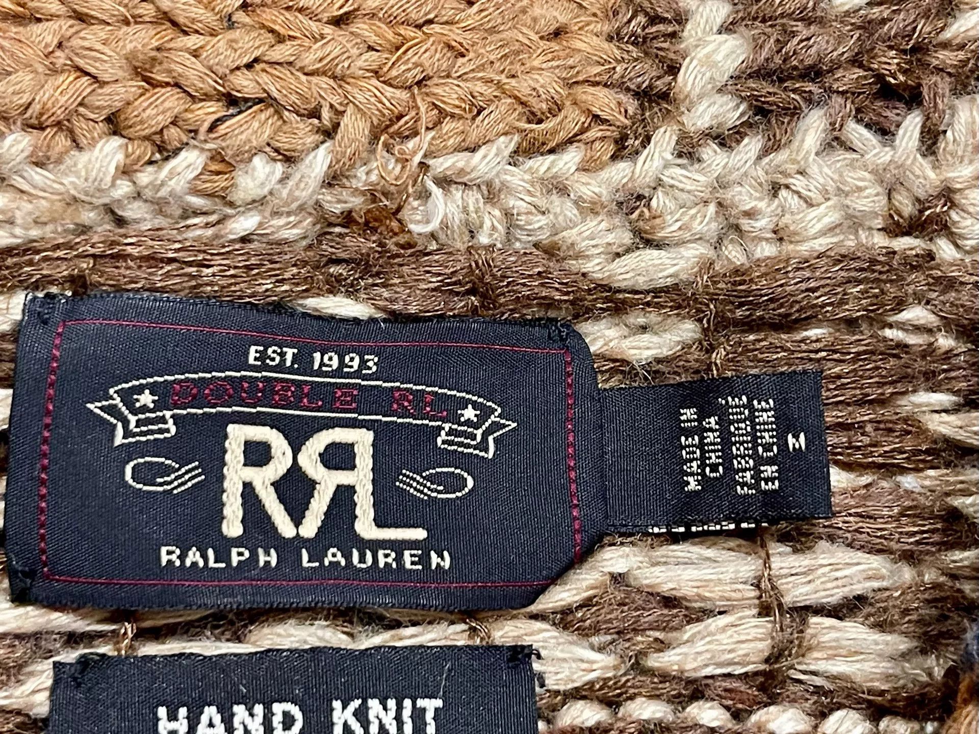 RRL Ralph Lauren RRL Navajo-Inspired Shawl Collar Cardigan Size US M / EU 48-50 / 2 - 4 Thumbnail
