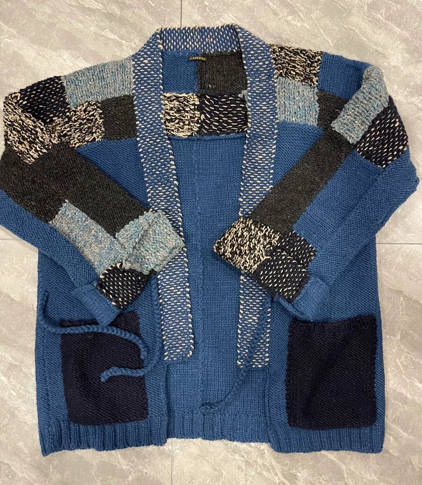 Kapital Kapital Short Wool Patchwork Robe Size US M / EU 48-50 / 2 - 2 Thumbnail