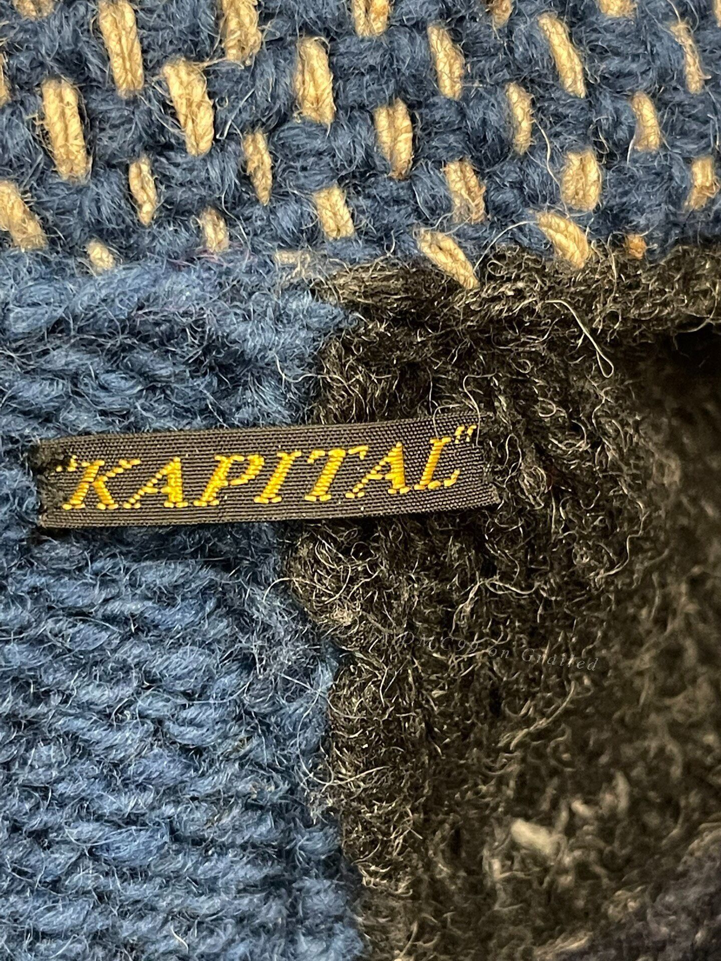 Kapital Kapital Short Wool Patchwork Robe Size US M / EU 48-50 / 2 - 4 Thumbnail
