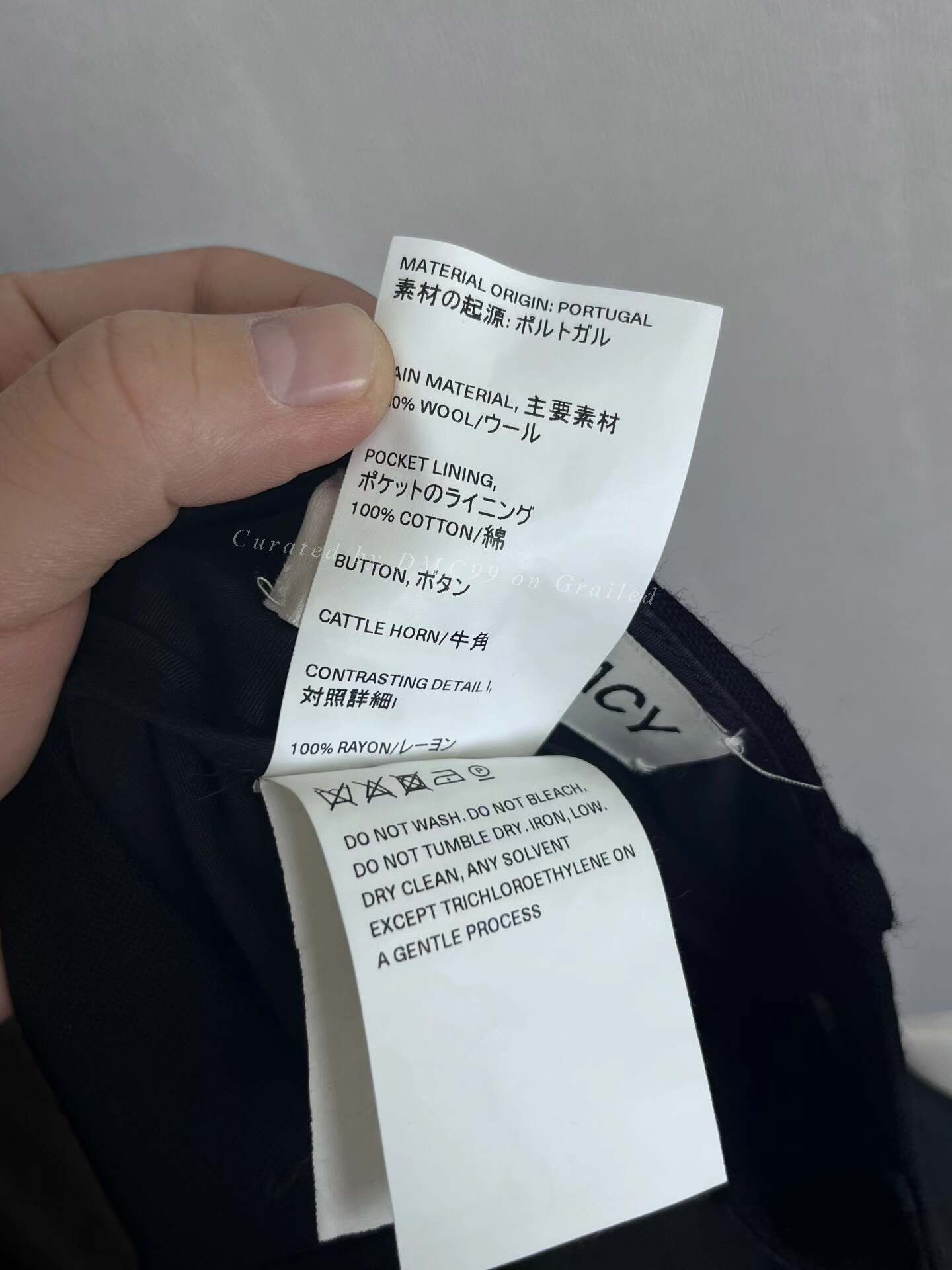 Our Legacy Our Legacy Borrowed Chino Wool Pants Size US 32 / EU 48 - 5 Thumbnail