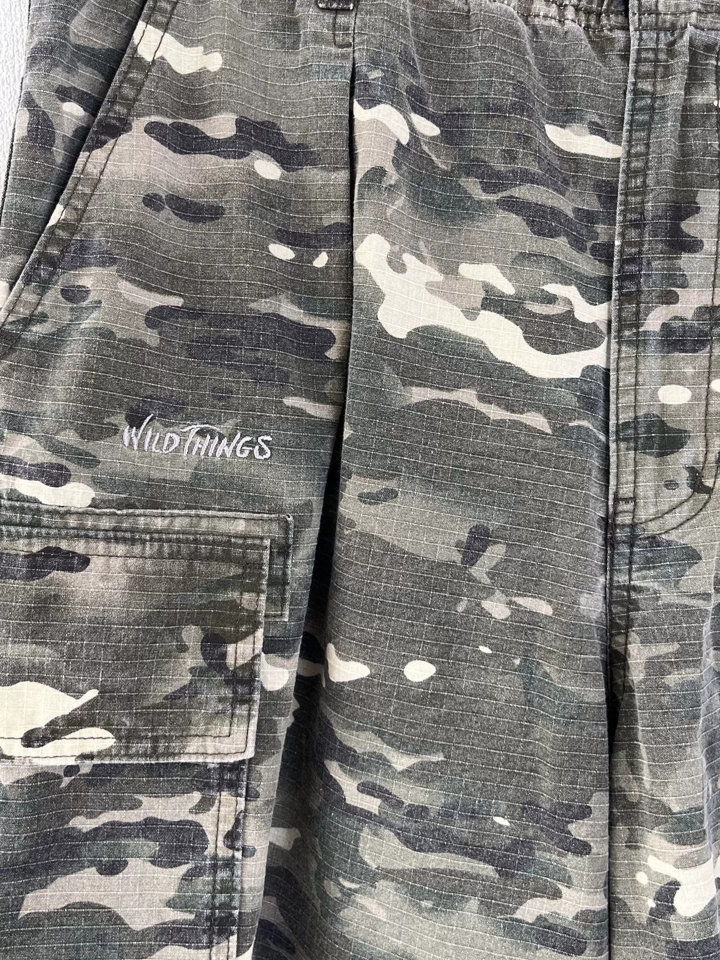 Wild Things WILDTHINGS Garment Baker Dye Cargo Shorts Size US 30 / EU 46 - 3 Thumbnail