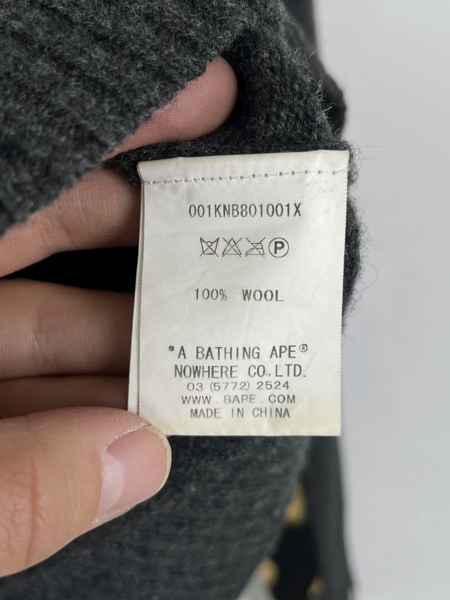 Bape BAPE Vintage Wool Hooded Gray Camo Cardigan Size US S / EU 44-46 / 1 - 6 Thumbnail