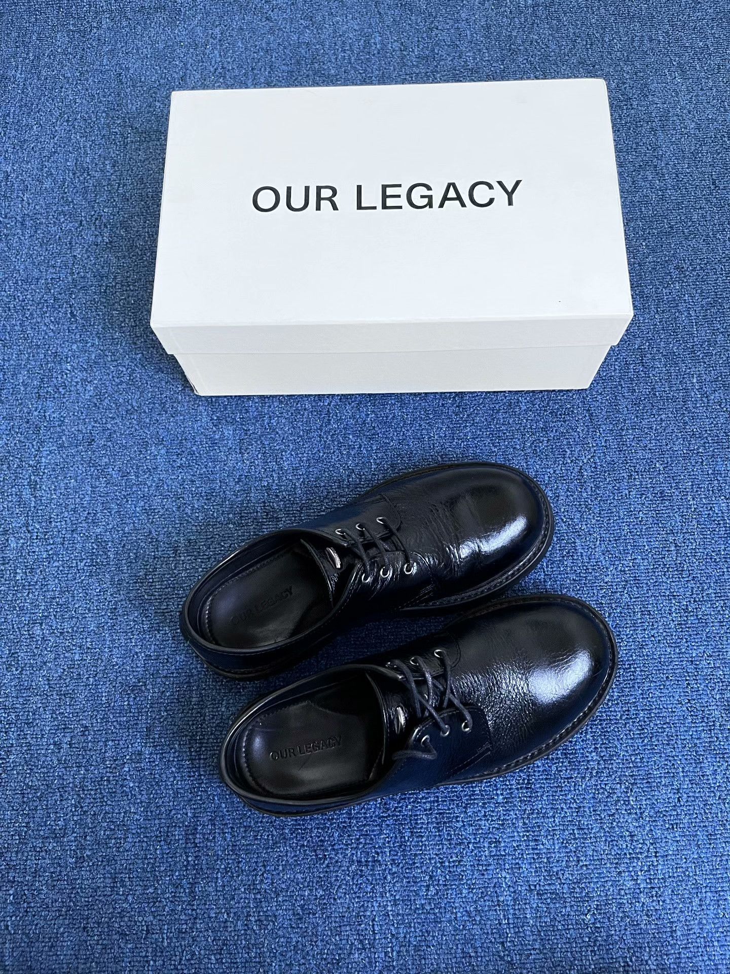 Our Legacy Our Legacy Trampler Black Cracked Patent Size US 8 / EU 41 - 4 Thumbnail