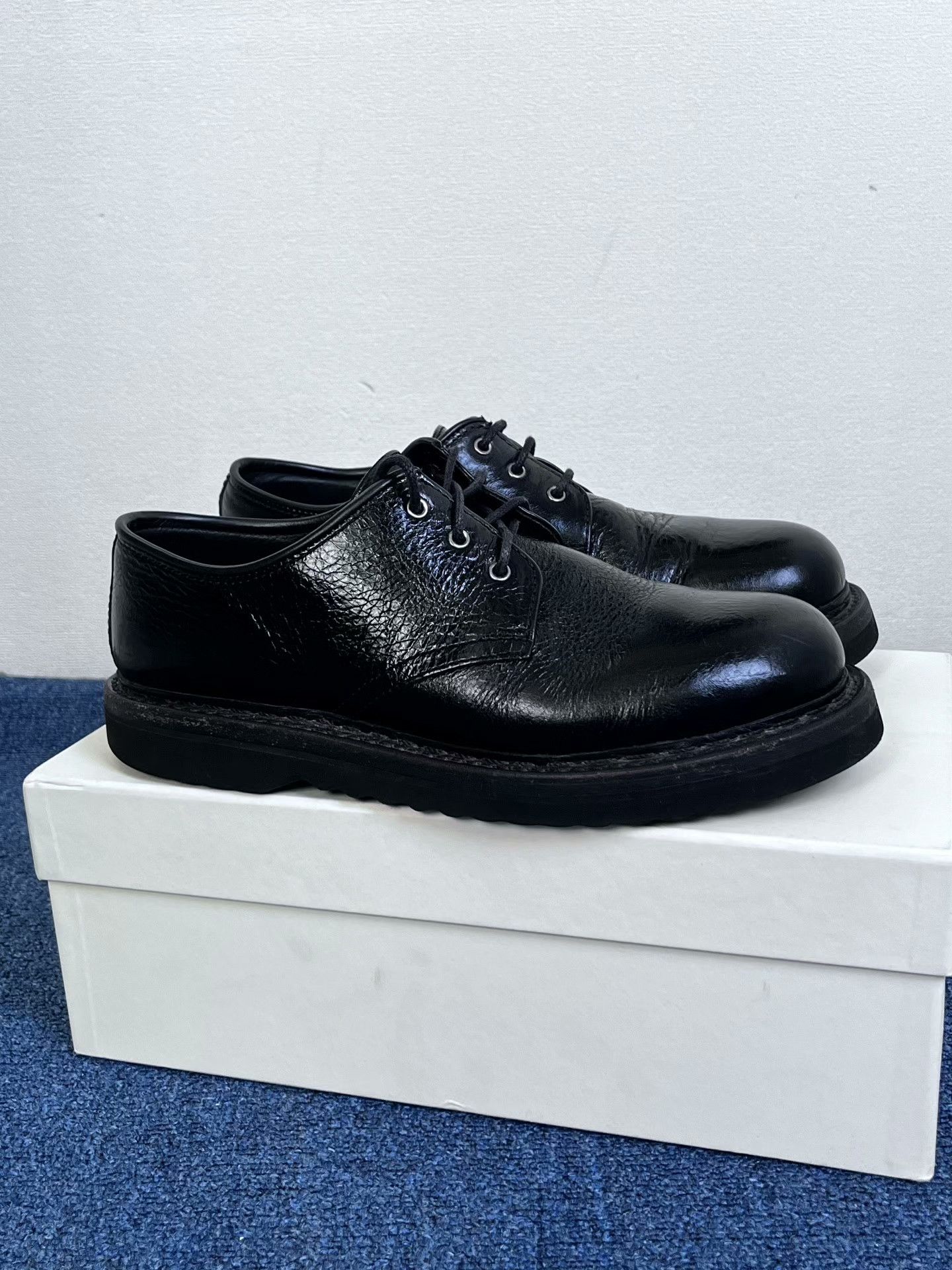 Our Legacy Our Legacy Trampler Black Cracked Patent Size US 8 / EU 41 - 2 Thumbnail