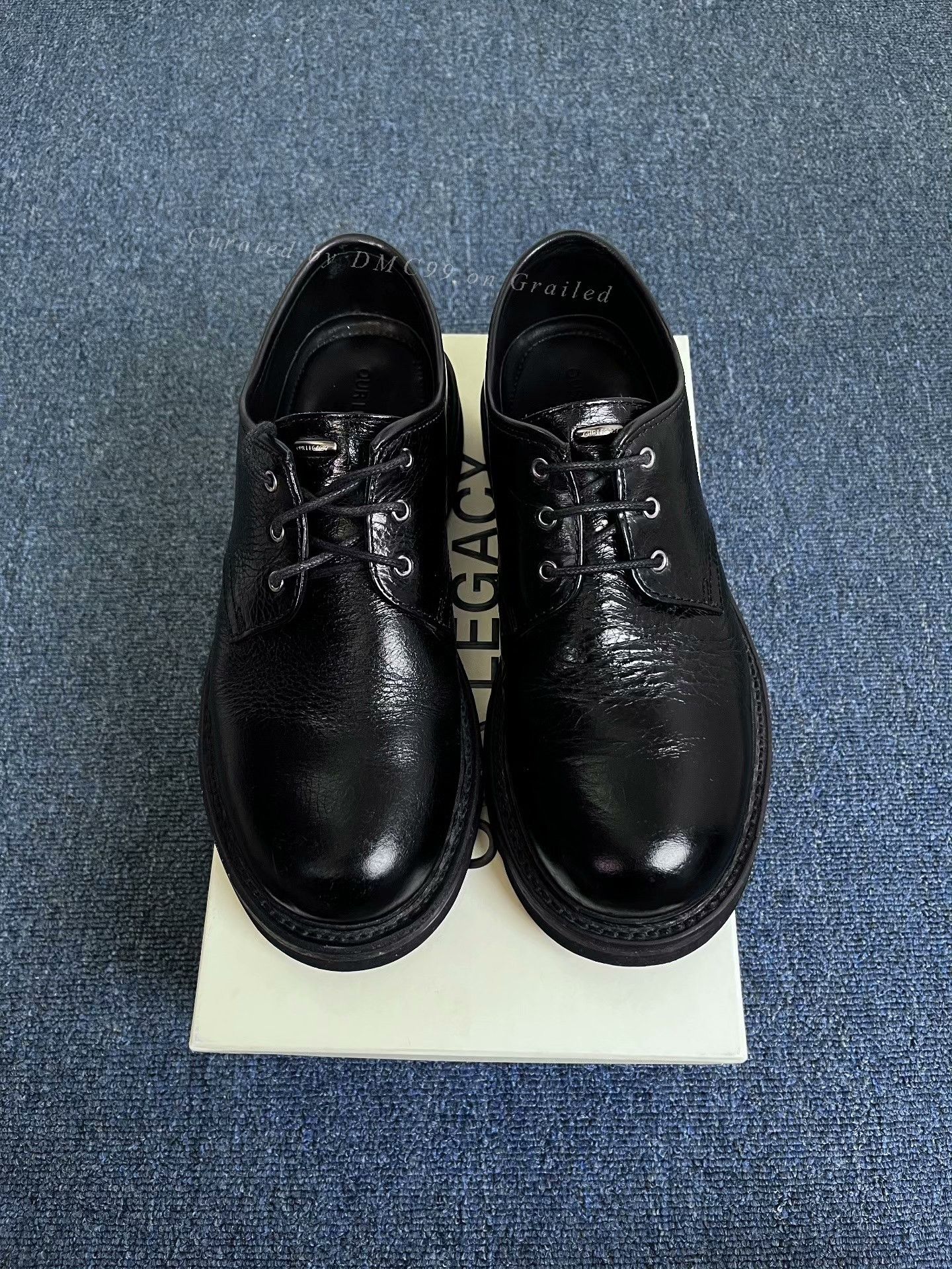 Our Legacy Our Legacy Trampler Black Cracked Patent Size US 8 / EU 41 - 3 Thumbnail
