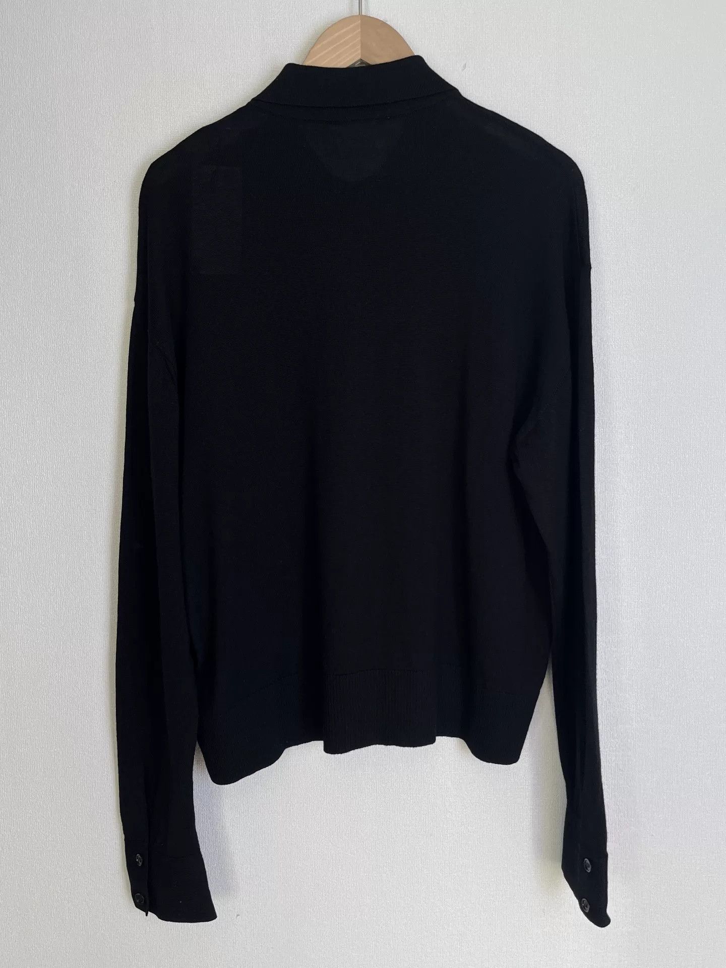 AMI AMI Paris Heart Patch Merino Wool Cardigan Unisex Size US M / EU 48-50 / 2 - 2 Thumbnail