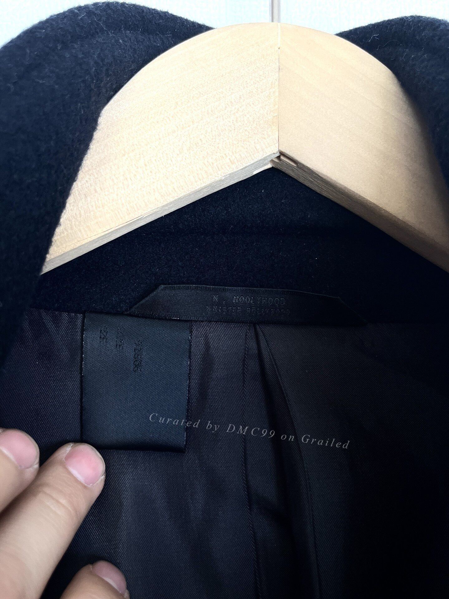N.Hoolywood NHOOLYWOOD 22FW Wool Blend Oversized Blazer Coat Size US M / EU 48-50 / 2 - 3 Thumbnail
