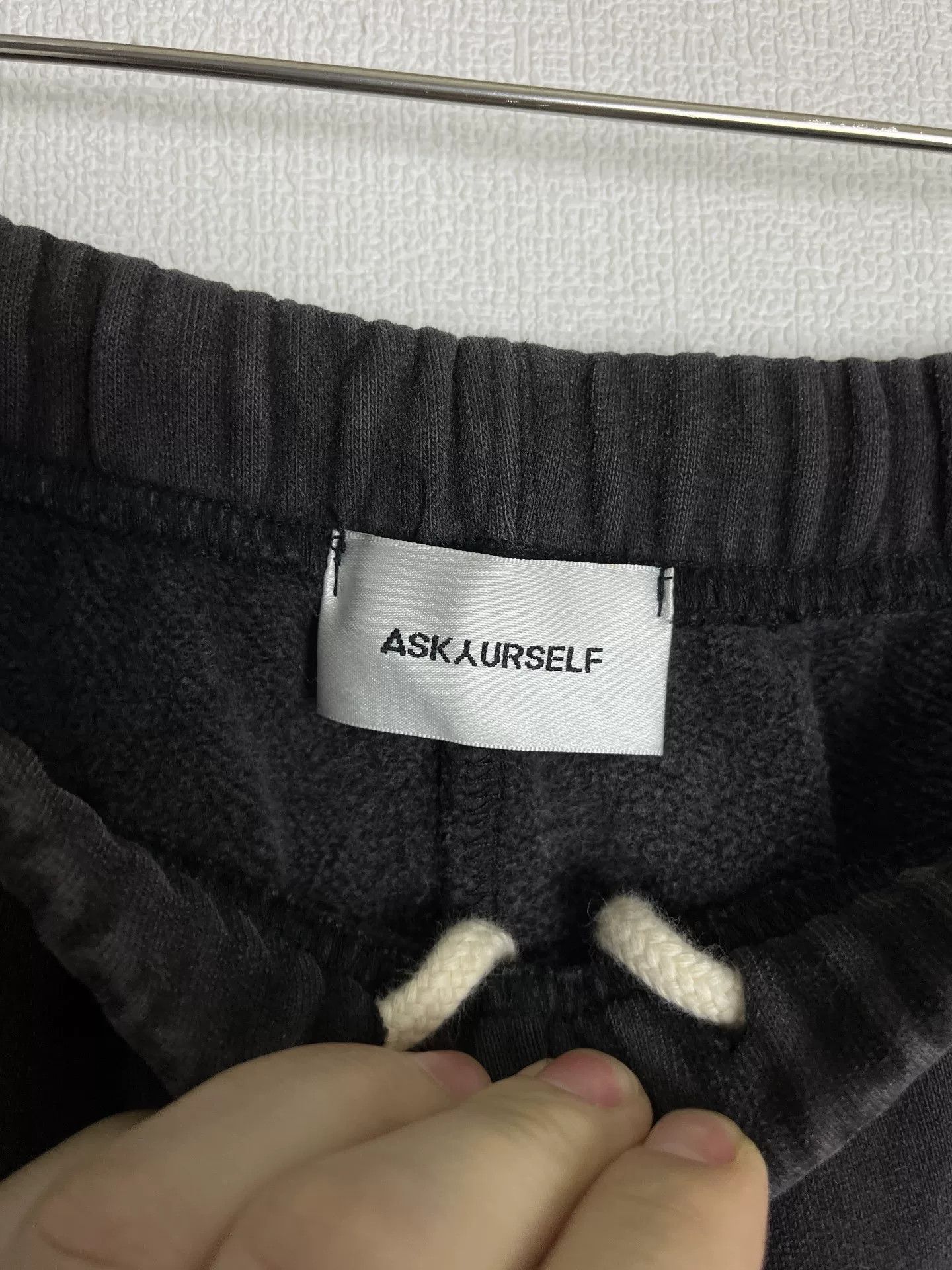 Askyurself Askyurself 24SS Logo Sweatpants Size US 37 - 5 Thumbnail