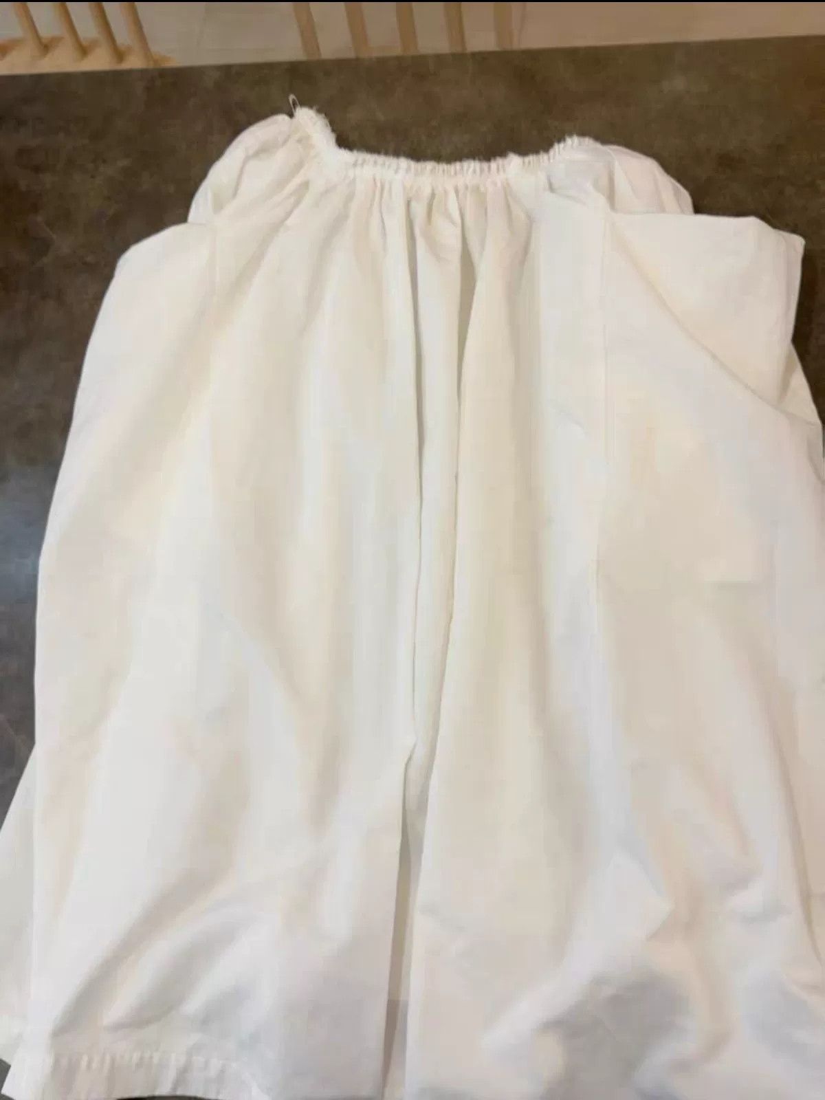 Rei Kawakubo COMME des GARCONS 3D Pocket White Skirt Size 29" - 3 Thumbnail