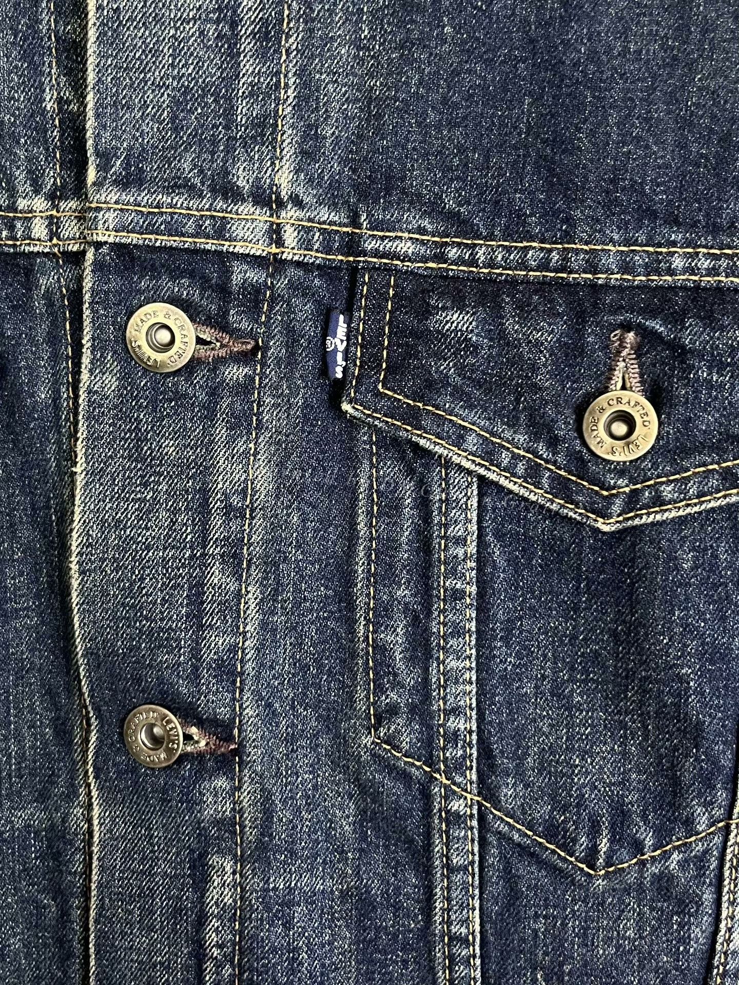 Levi's Made & Crafted Levi's LMC Men's Japan-Made Washed Denim Jacket Size US M / EU 48-50 / 2 - 6 Thumbnail