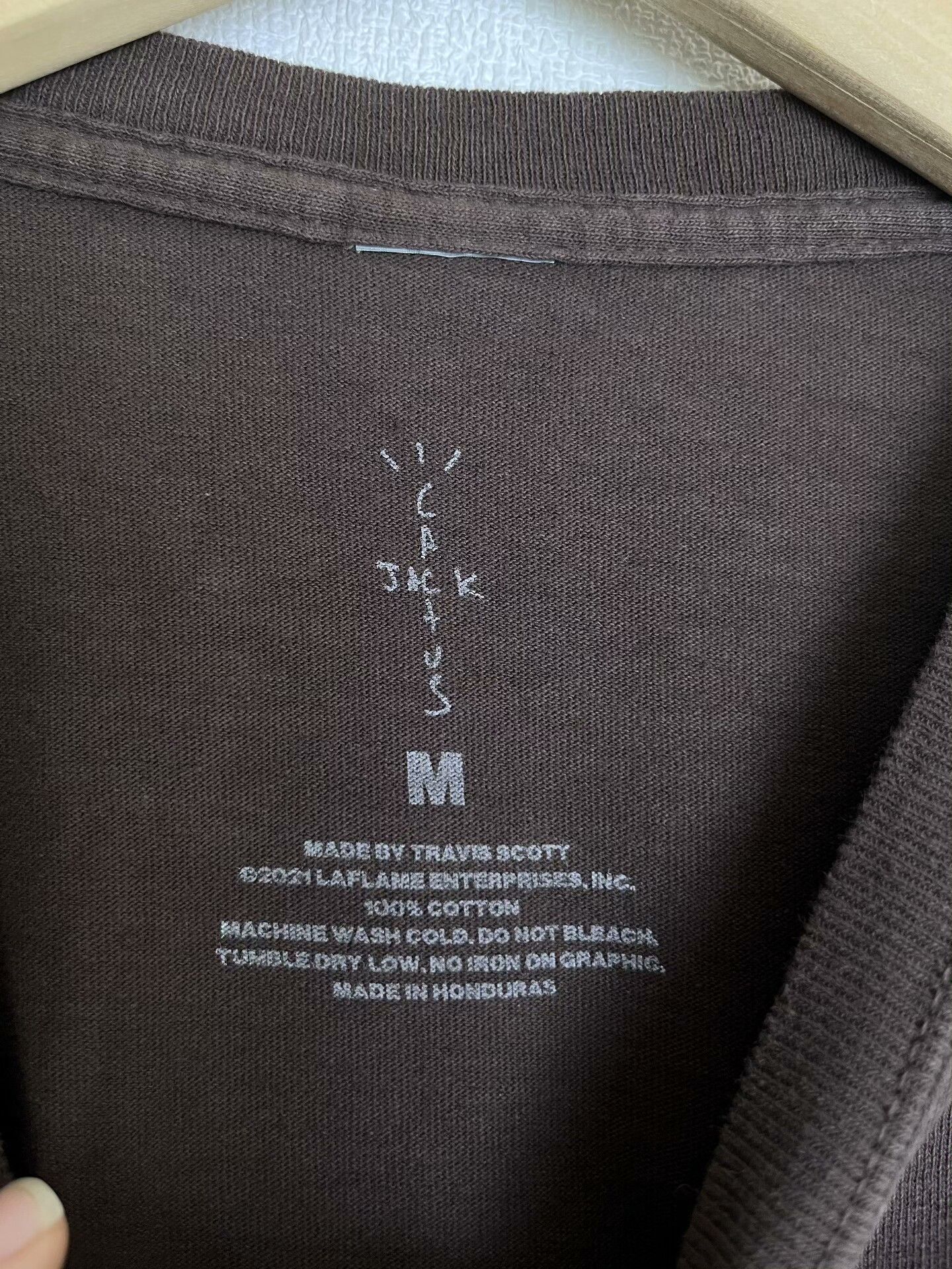Travis Scott Travis Scott Fragment Cactus Jack DJ Face T-shirt Size US M / EU 48-50 / 2 - 5 Thumbnail