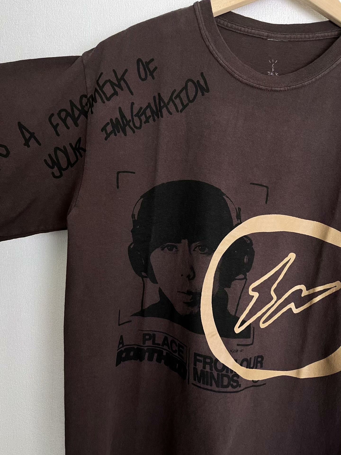 Travis Scott Travis Scott Fragment Cactus Jack DJ Face T-shirt Size US M / EU 48-50 / 2 - 3 Thumbnail