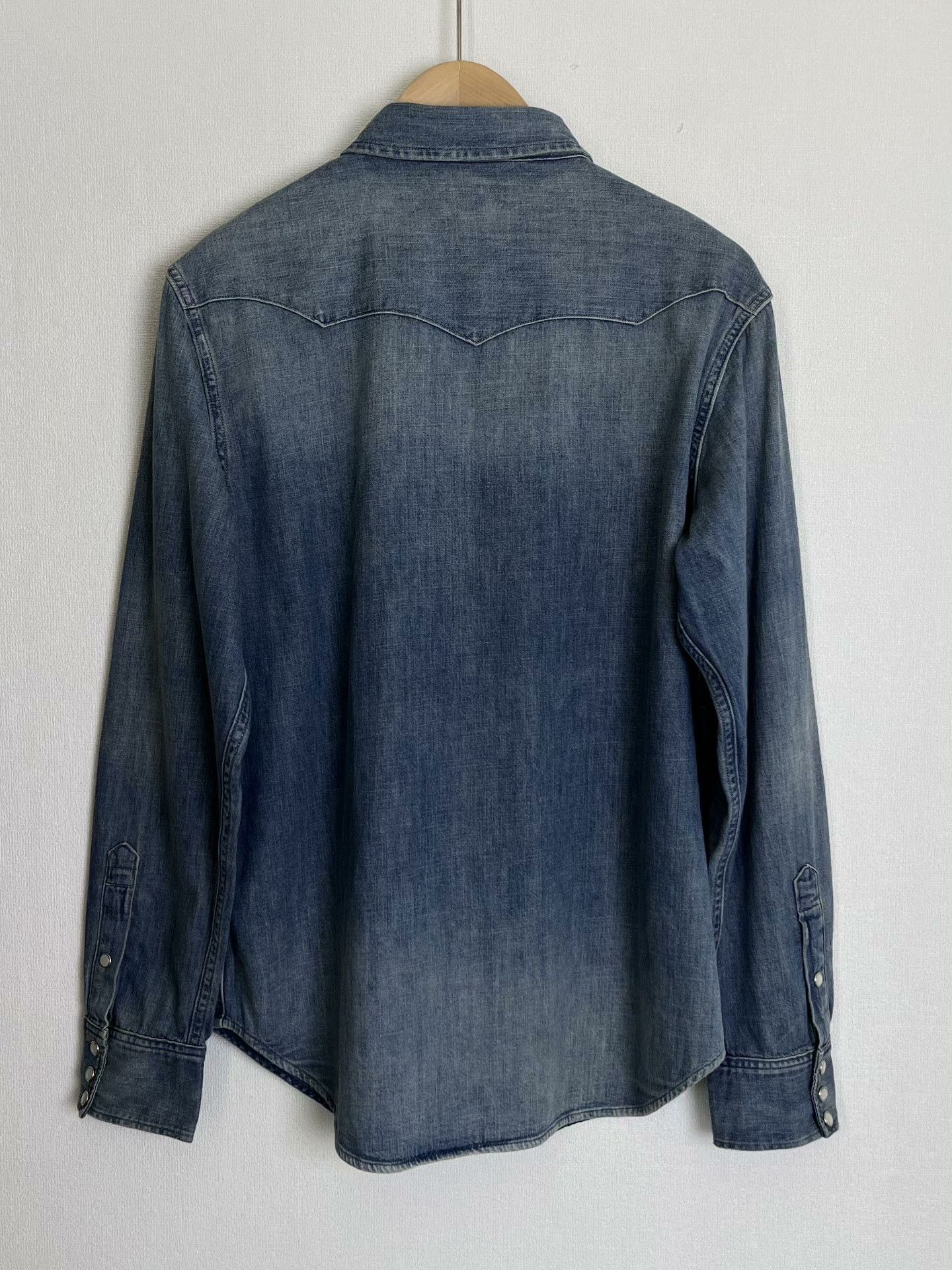 Polo Ralph Lauren Polo Ralph Lauren 22SS Classic Denim Shirt Size US M / EU 48-50 / 2 - 2 Thumbnail