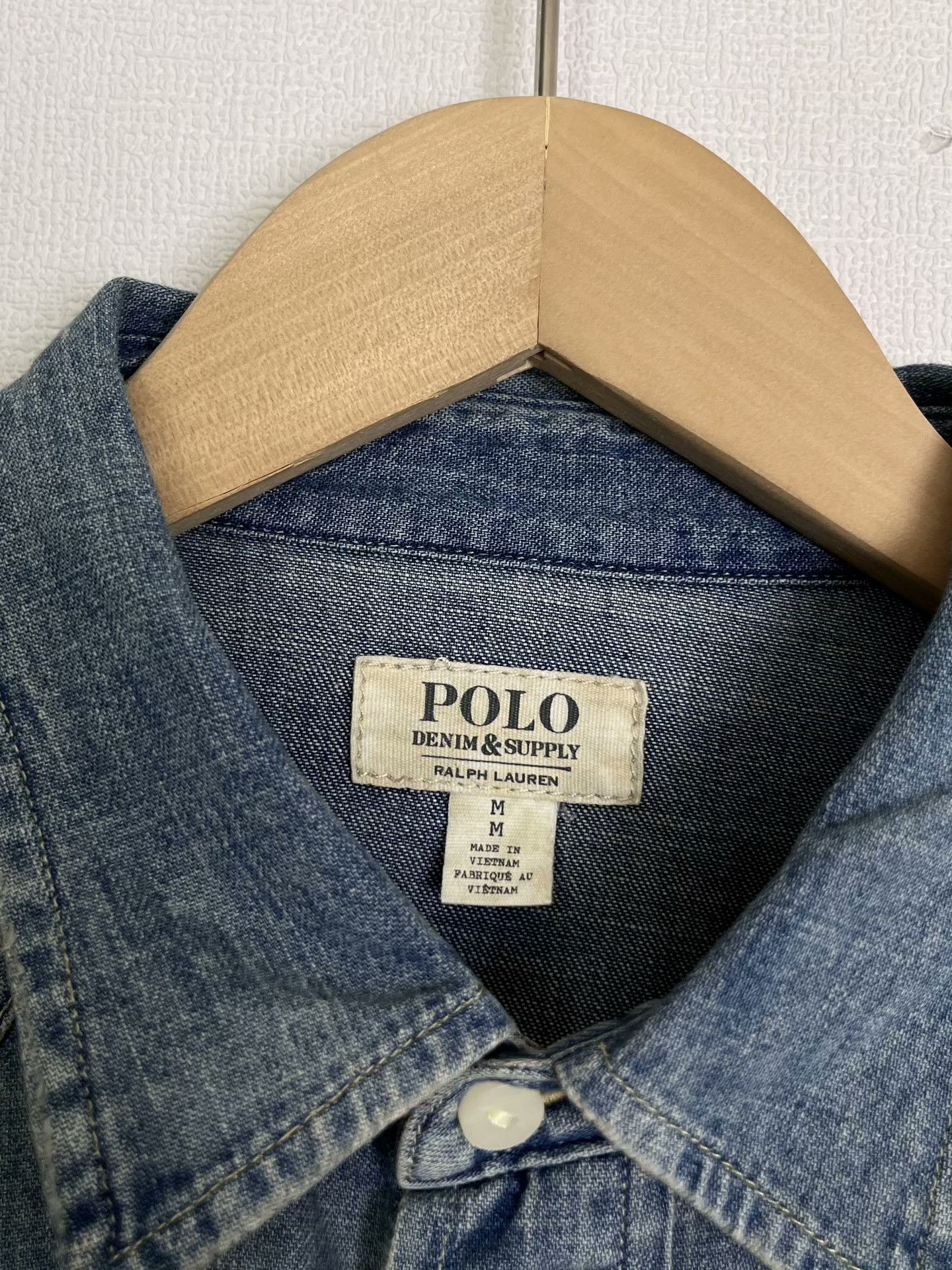 Polo Ralph Lauren Polo Ralph Lauren 22SS Classic Denim Shirt Size US M / EU 48-50 / 2 - 4 Thumbnail