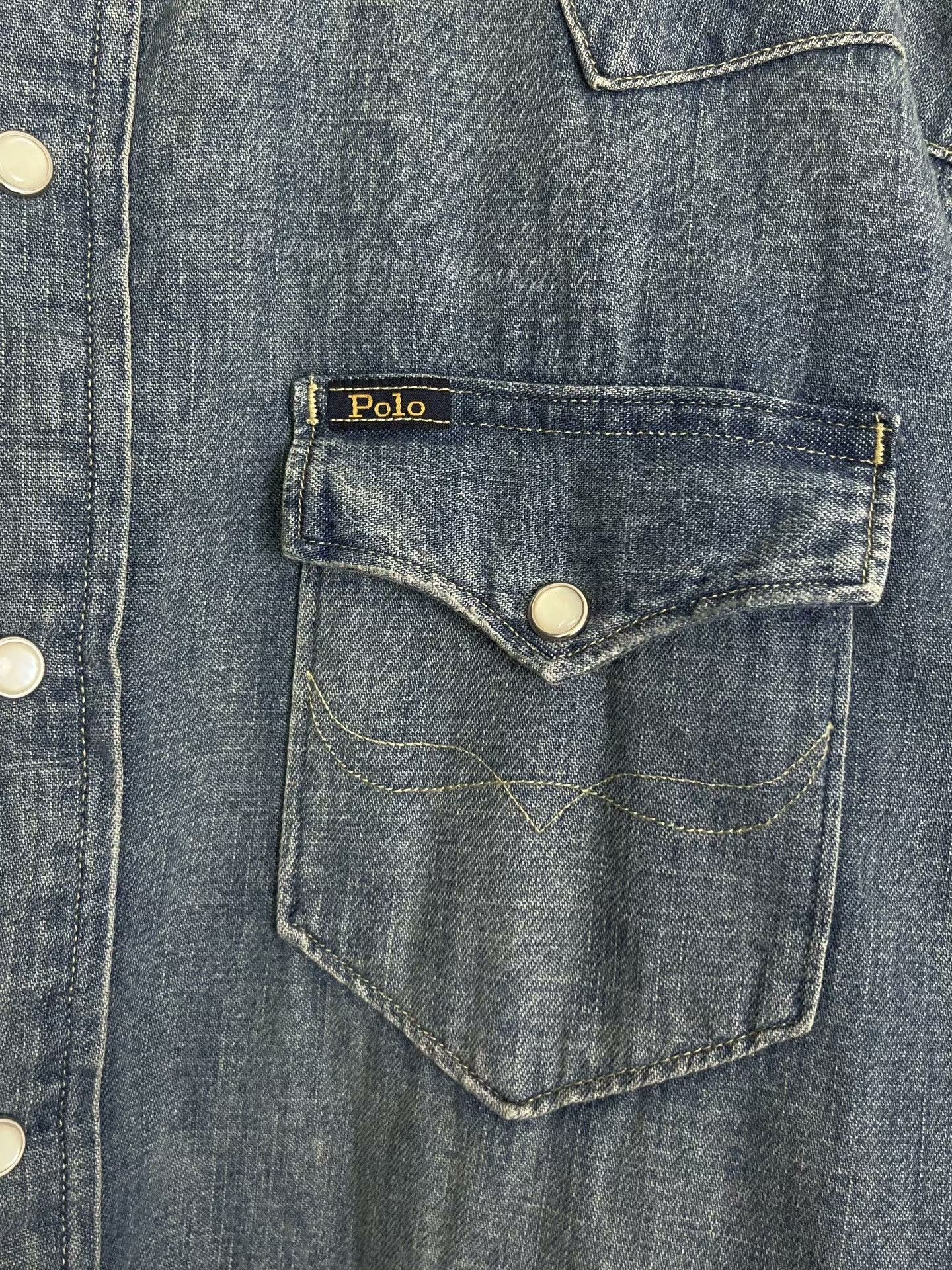 Polo Ralph Lauren Polo Ralph Lauren 22SS Classic Denim Shirt Size US M / EU 48-50 / 2 - 3 Thumbnail