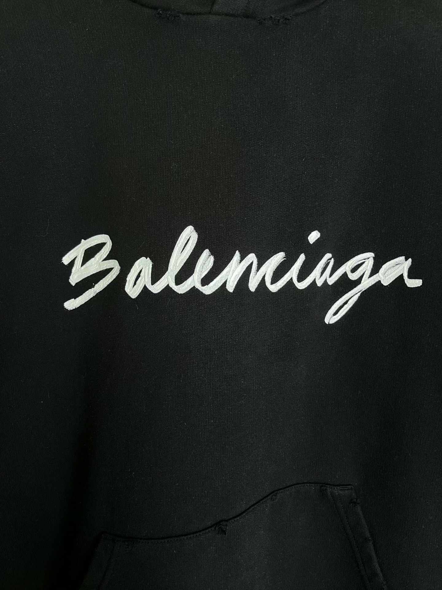 Balenciaga Balenciaga FW22 Logo Print Men's Hoodie Size US M / EU 48-50 / 2 - 3 Thumbnail