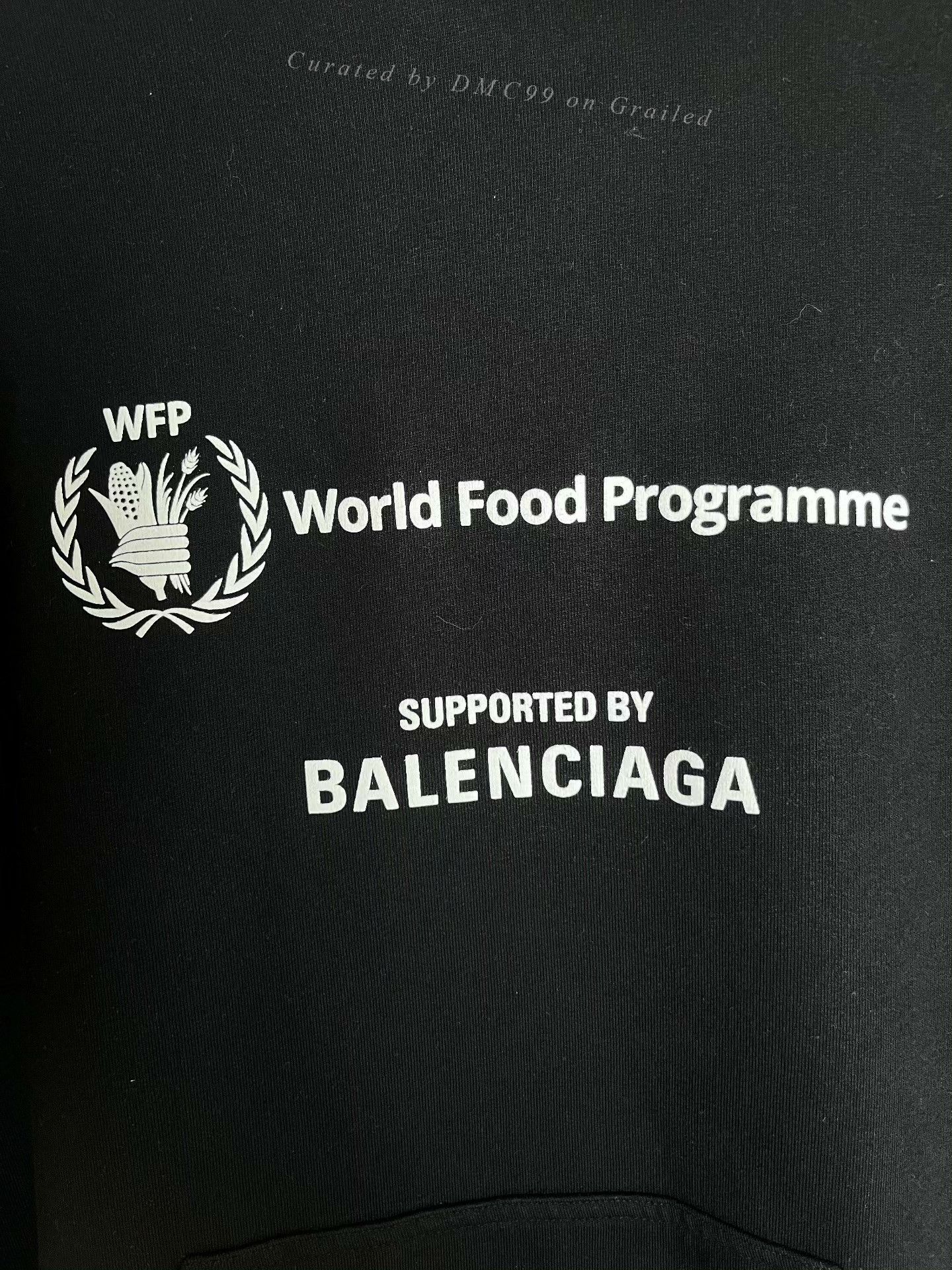 Balenciaga Balenciaga x WFP FW22 Logo Sweatshirt Size US S / EU 44-46 / 1 - 4 Thumbnail