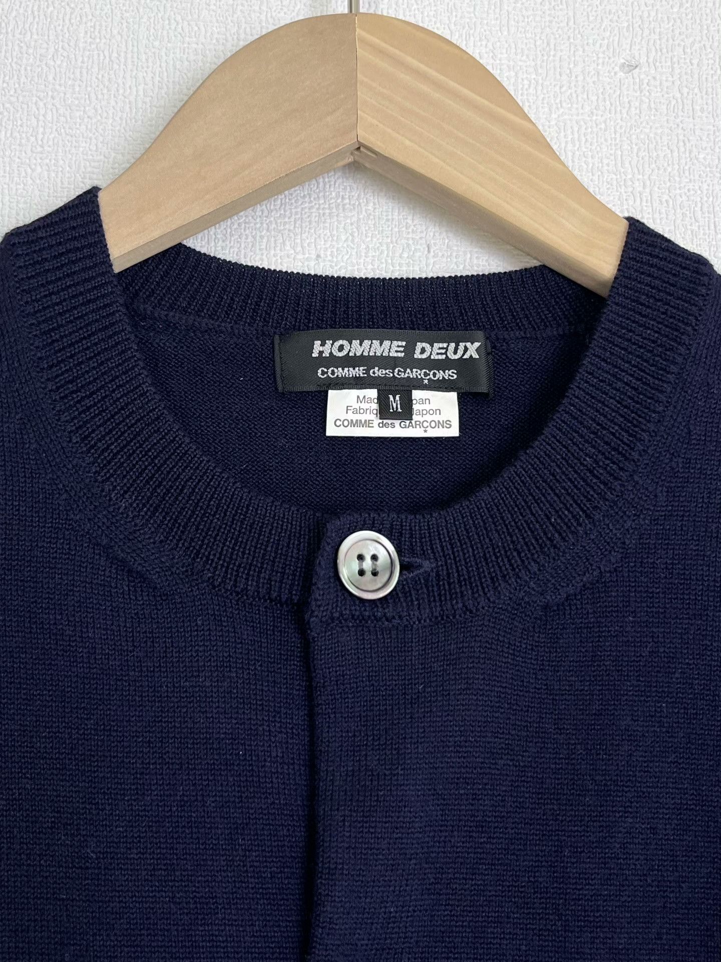 Comme des Garcons COMME des GARCONS Main Line Wool Cardigan Size US M / EU 48-50 / 2 - 3 Thumbnail