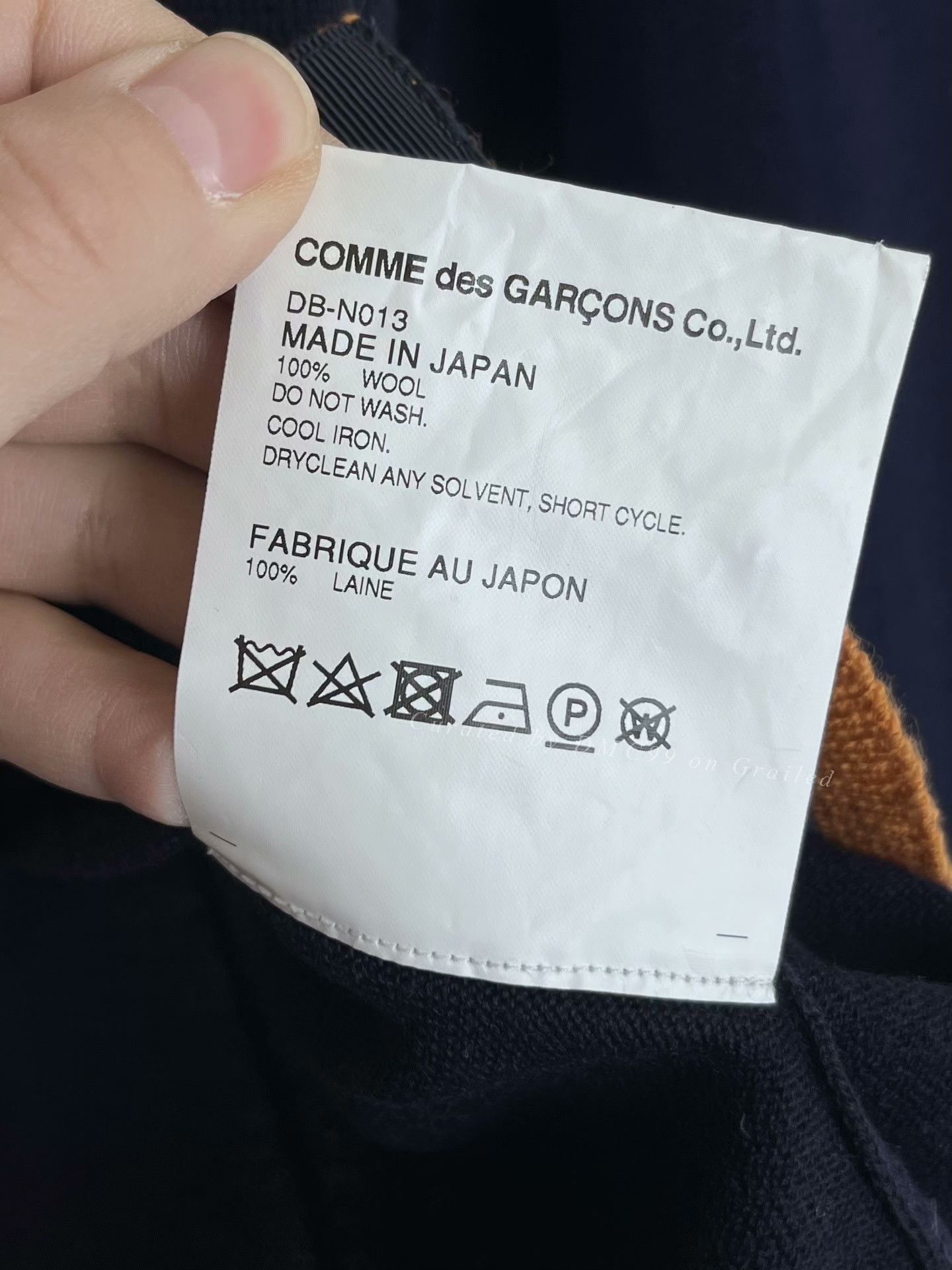 Comme des Garcons COMME des GARCONS Main Line Wool Cardigan Size US M / EU 48-50 / 2 - 8 Thumbnail