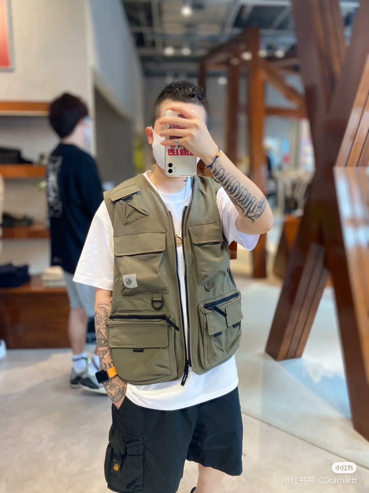 Carhartt Wip Carhartt WIP Elmwood Vest Size US XS / EU 42 / 0 - 8 Thumbnail