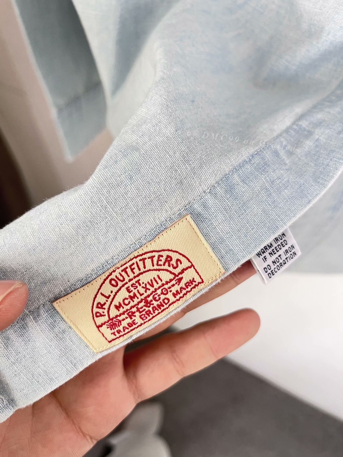 RRL Ralph Lauren Polo Ralph Lauren RRL Vintage Indian Logo Shirt Size US XL / EU 56 / 4 - 7 Thumbnail
