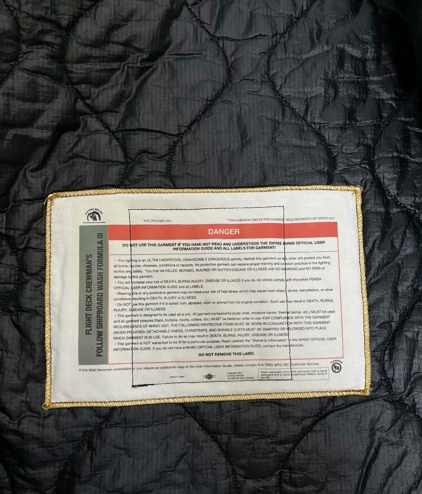 N.Hoolywood N.HOOLYWOOD Primaloft High Neck Blouson Size US XXS / EU 40 - 4 Thumbnail