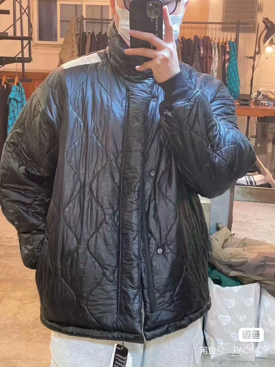 N.Hoolywood N.HOOLYWOOD Primaloft High Neck Blouson Size US XXS / EU 40 - 6 Thumbnail