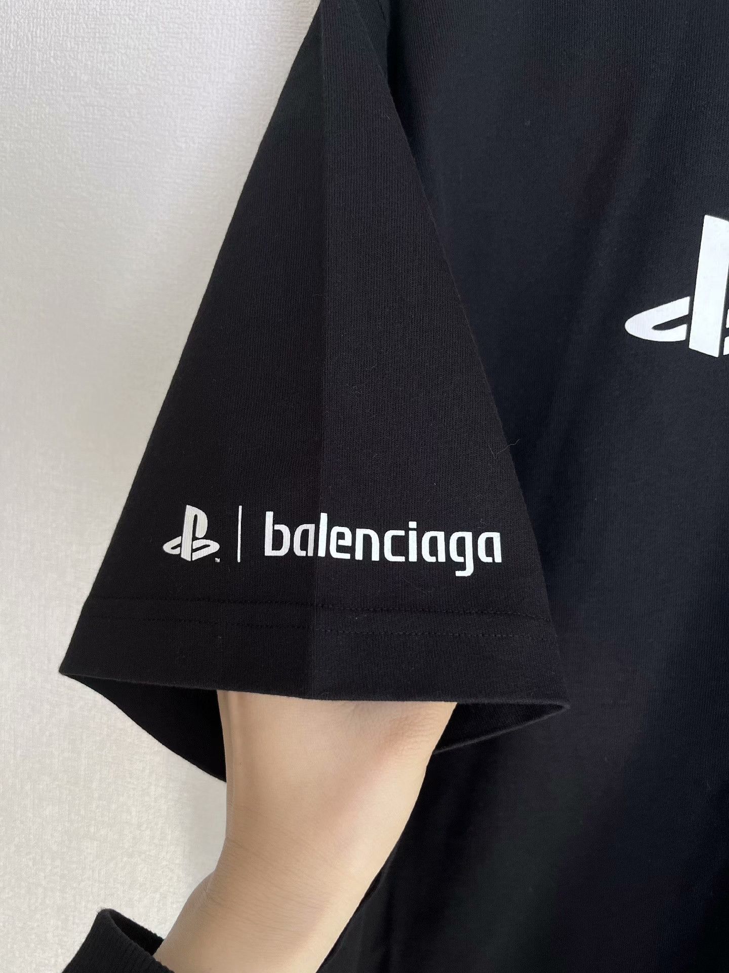 Balenciaga Balenciaga x PlayStation PS5 Letter Print T-shirt Size XXS / US 00 / IT 34 - 5 Thumbnail
