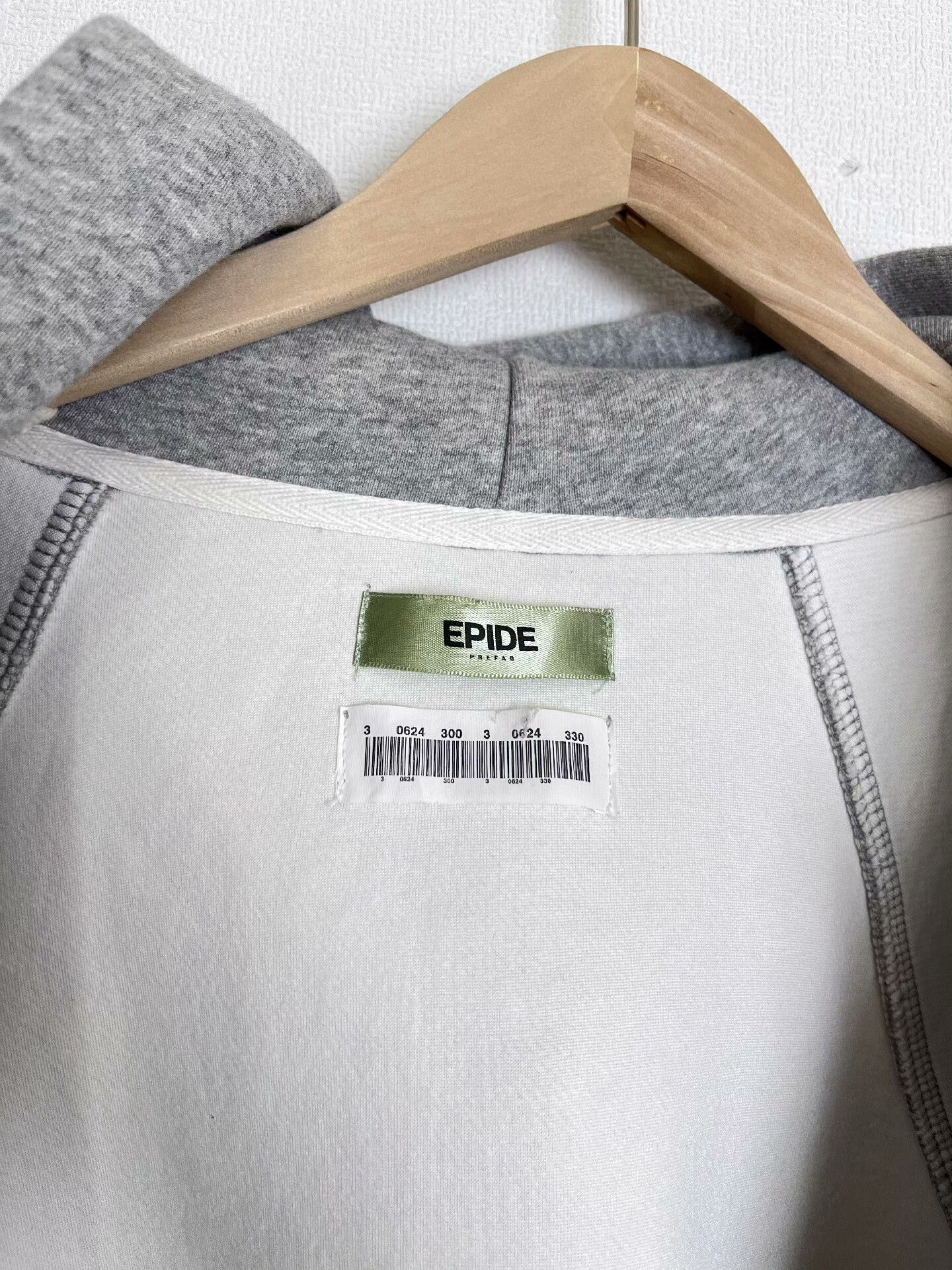 Vintage Epide Prefab Zip Structured Hoodie Size US L / EU 52-54 / 3 - 4 Thumbnail