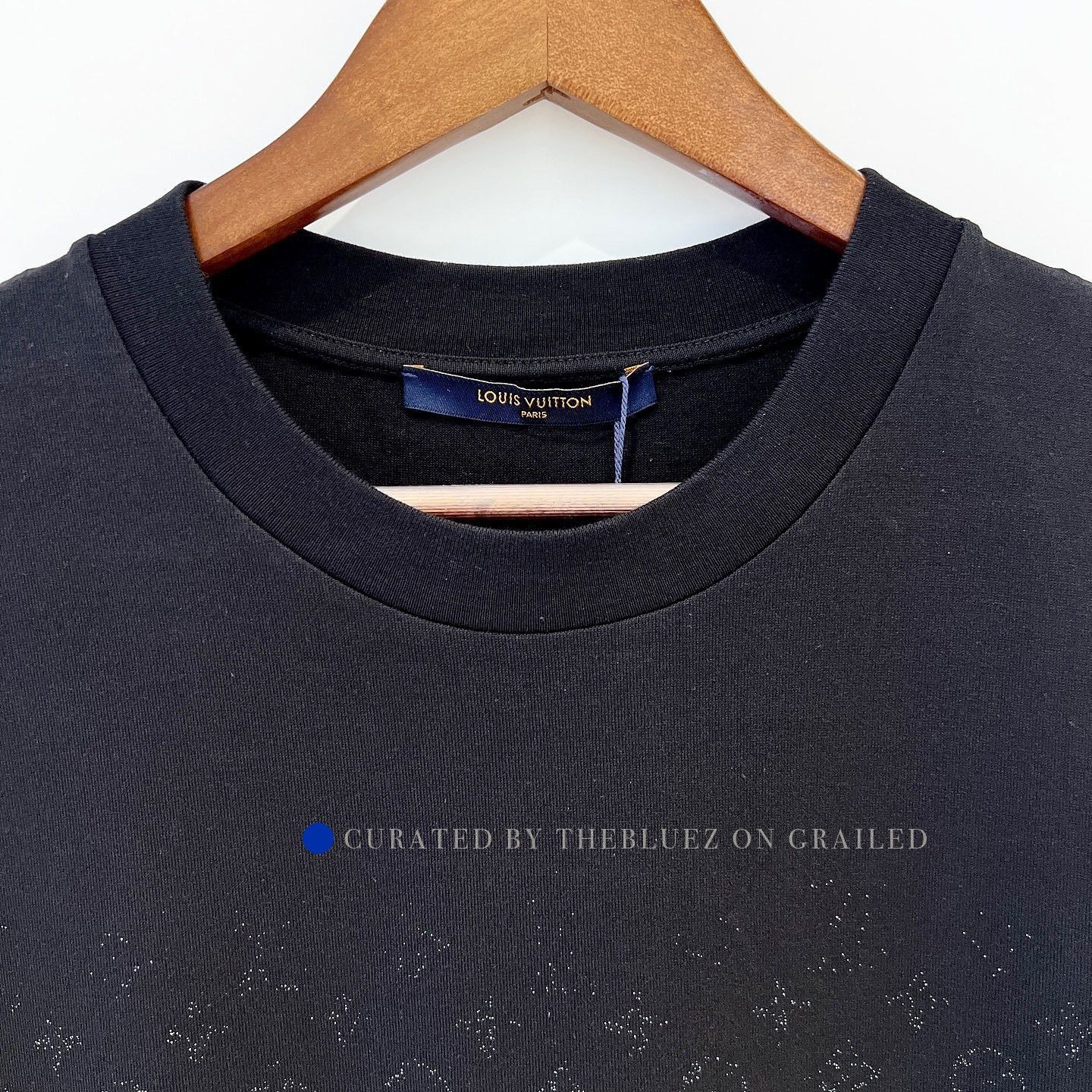 Louis Vuitton Black Gradient Monogram Short Sleeve T-Shirt Size US XL / EU 56 / 4 - 3 Thumbnail