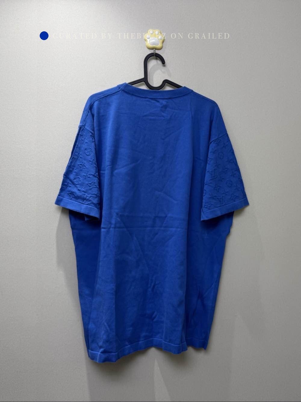 Louis Vuitton Blue Short Sleeve Crewneck Shirt Size US XL / EU 56 / 4 - 2 Thumbnail