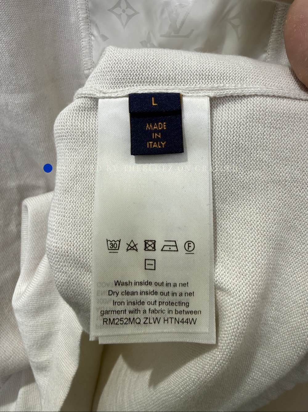 Louis Vuitton White Short-Sleeve Pocket T-Shirt Size L Size US L / EU 52-54 / 3 - 4 Thumbnail