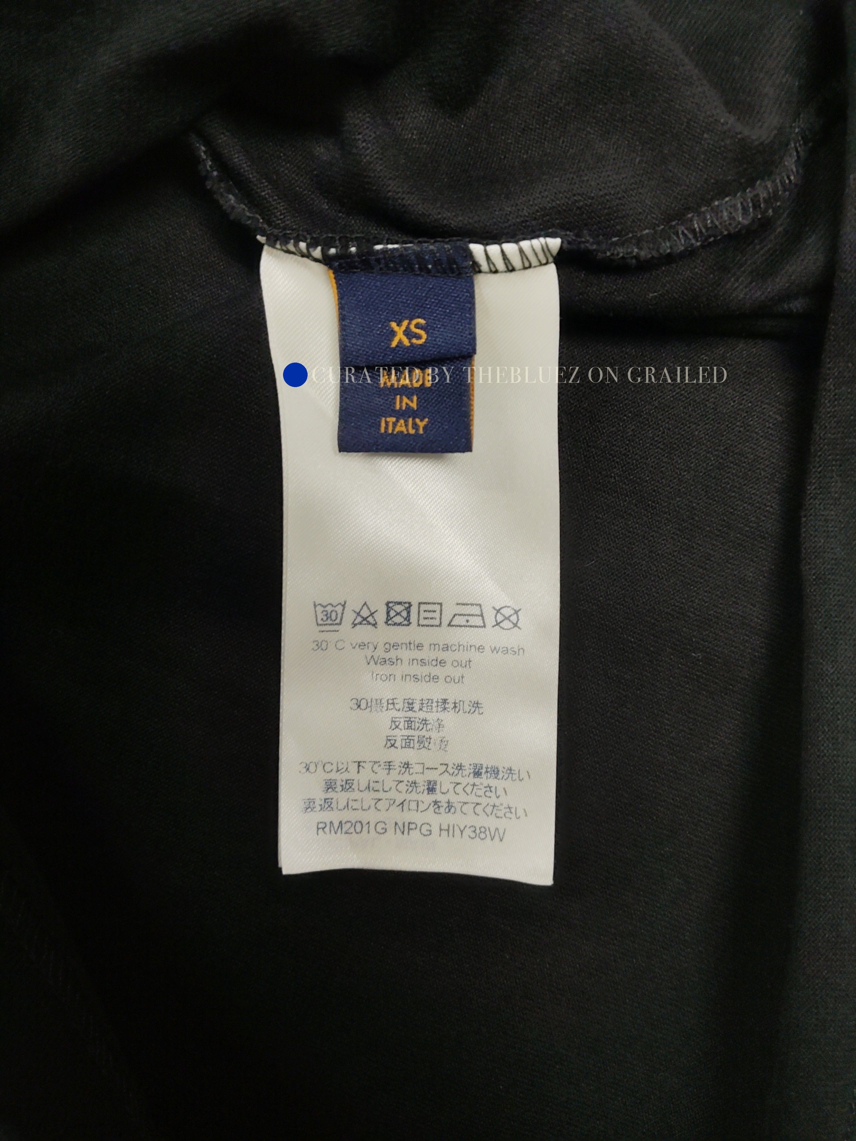 Louis Vuitton Black XS Short Sleeve T-Shirt with Airplane Graphic Size US XS / EU 42 / 0 - 4 Thumbnail