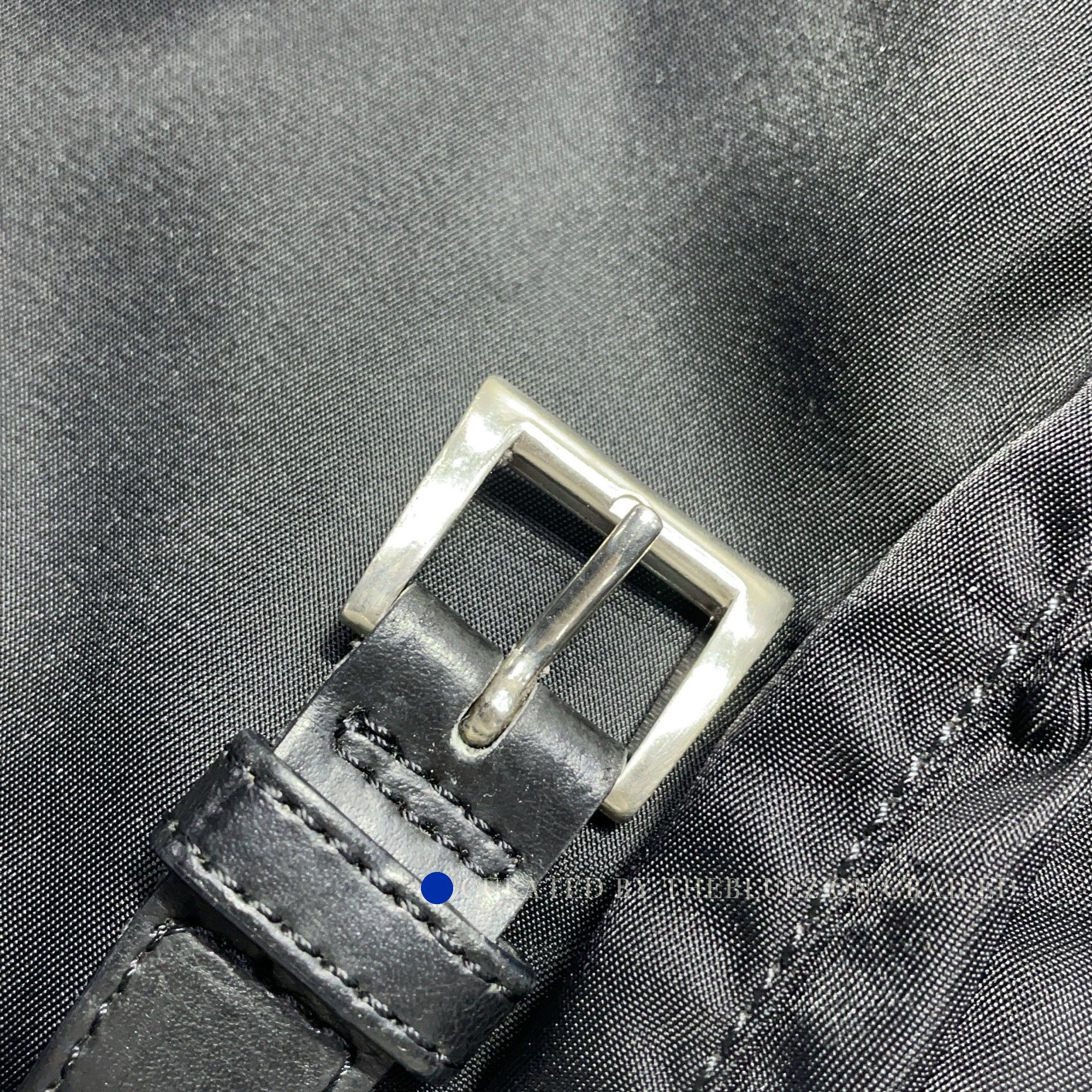 Prada Black Nylon Crossbody Messenger Bag Size ONE SIZE - 7 Thumbnail