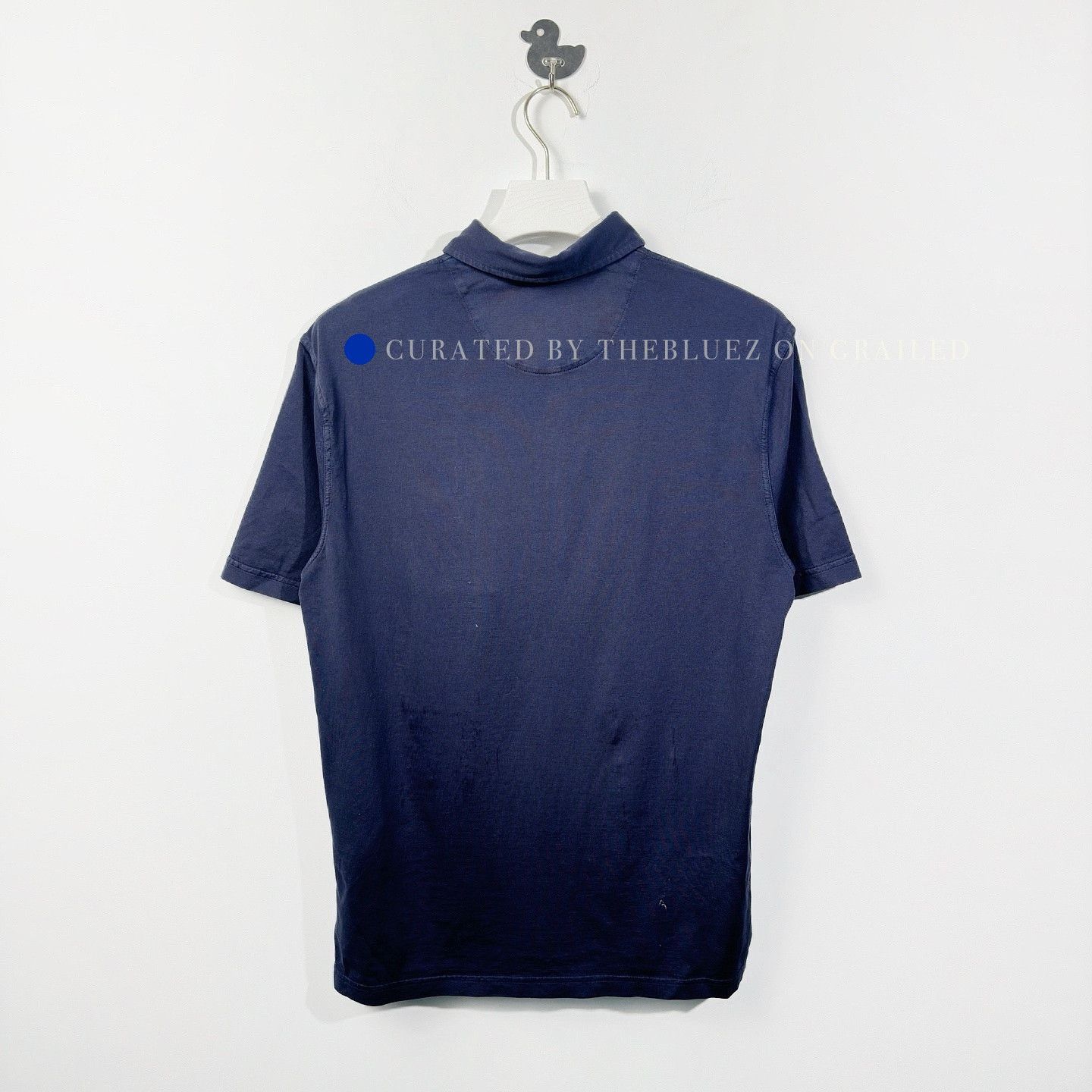 Prada Blue Short-Sleeve Polo Shirt (Size M) Size US M / EU 48-50 / 2 - 2 Thumbnail