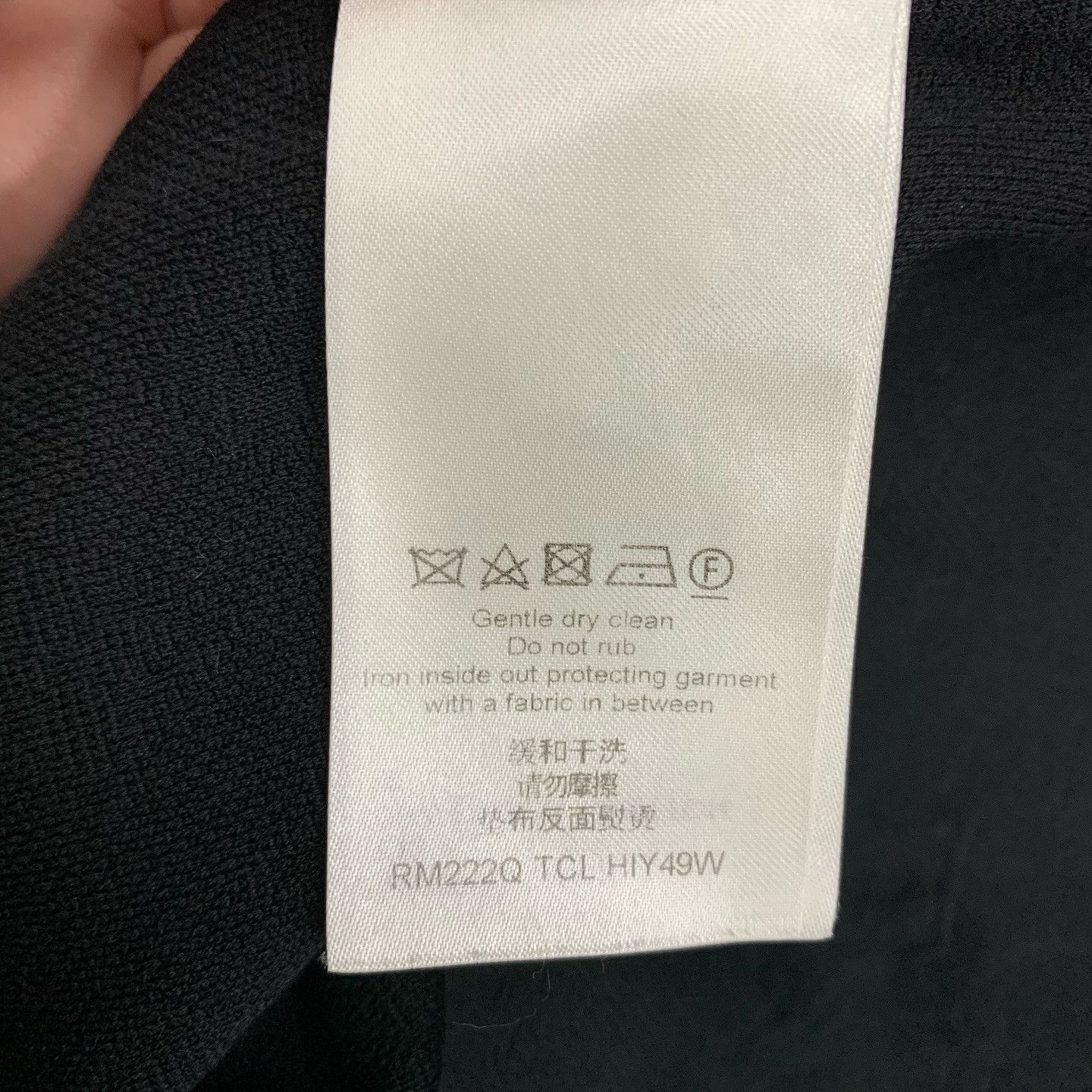 Louis Vuitton Black Patterned Short-Sleeve Shirt with Pocket Size US XL / EU 56 / 4 - 4 Thumbnail