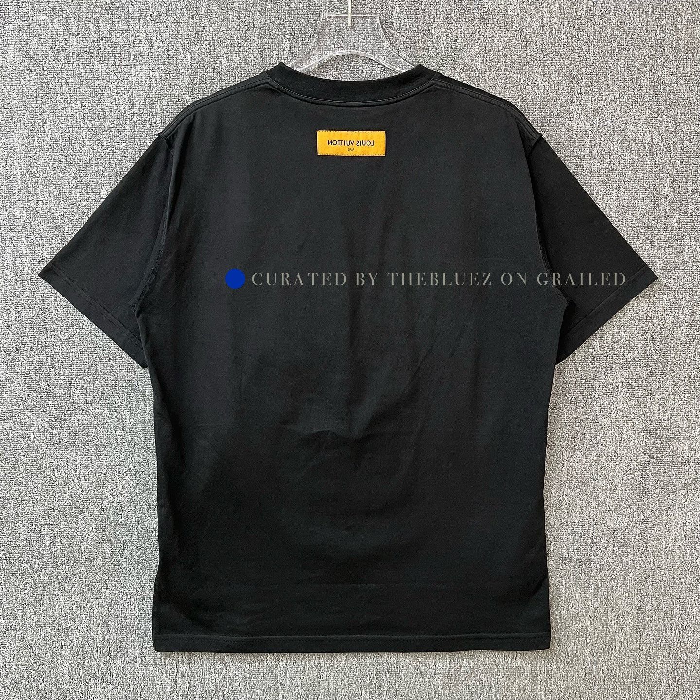 Louis Vuitton Black Short Sleeve Crewneck T-Shirt Size US XL / EU 56 / 4 - 2 Thumbnail