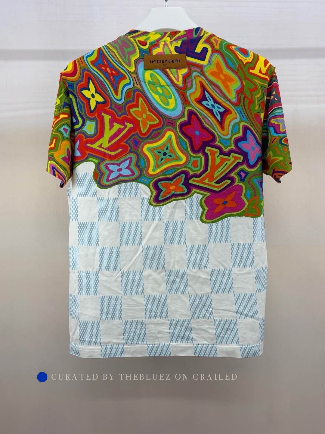 Louis Vuitton Multi-Color Abstract Print Short Sleeve Shirt Size US XL / EU 56 / 4 - 2 Thumbnail