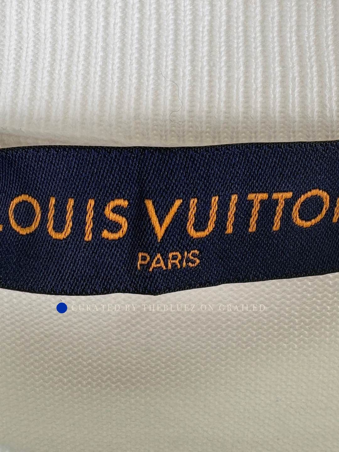 Louis Vuitton White Graphic Short Sleeve Shirt Size US S / EU 44-46 / 1 - 3 Thumbnail