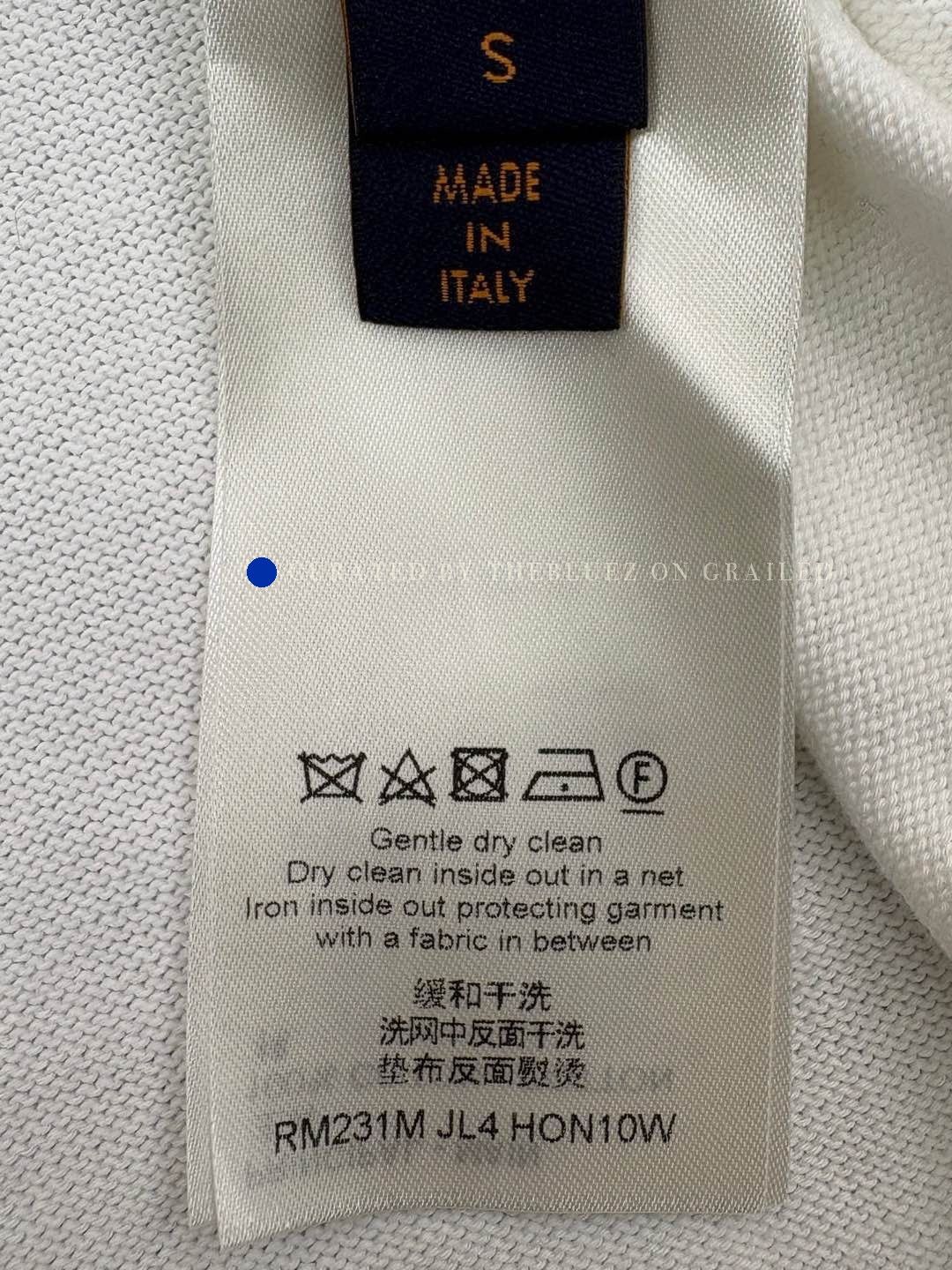 Louis Vuitton White Graphic Short Sleeve Shirt Size US S / EU 44-46 / 1 - 4 Thumbnail