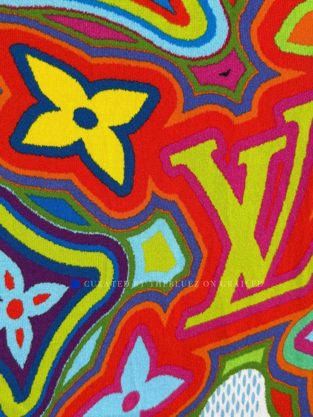 Louis Vuitton Multi Color Abstract Pattern Short Sleeve Shirt Size US M / EU 48-50 / 2 - 6 Thumbnail