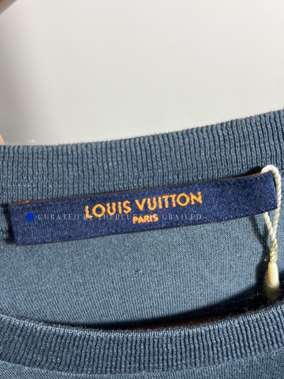 Louis Vuitton Blue Short Sleeve Crewneck T-Shirt Size US XS / EU 42 / 0 - 3 Thumbnail