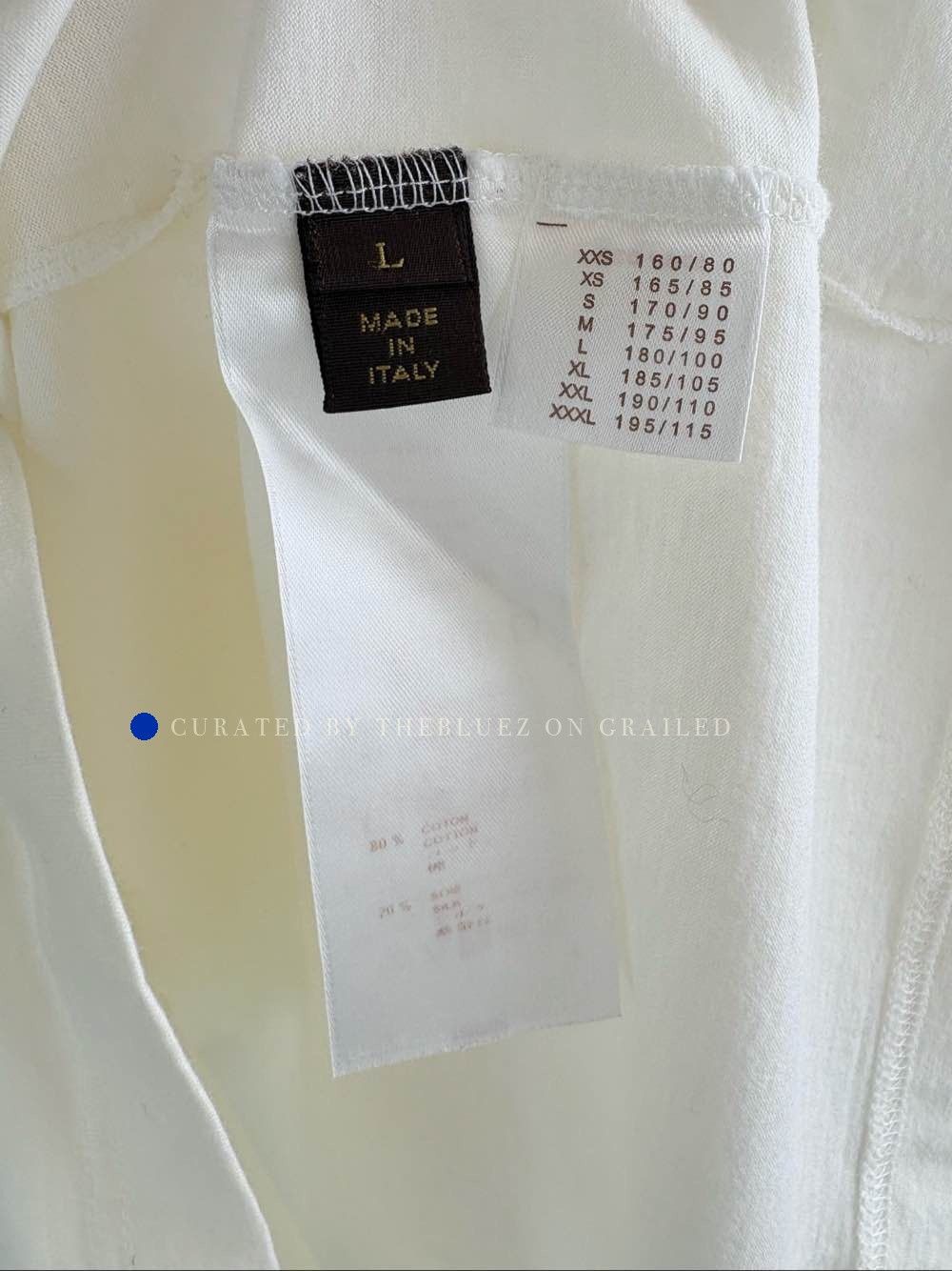Louis Vuitton White Short Sleeve Graphic T-Shirt Size US L / EU 52-54 / 3 - 4 Thumbnail