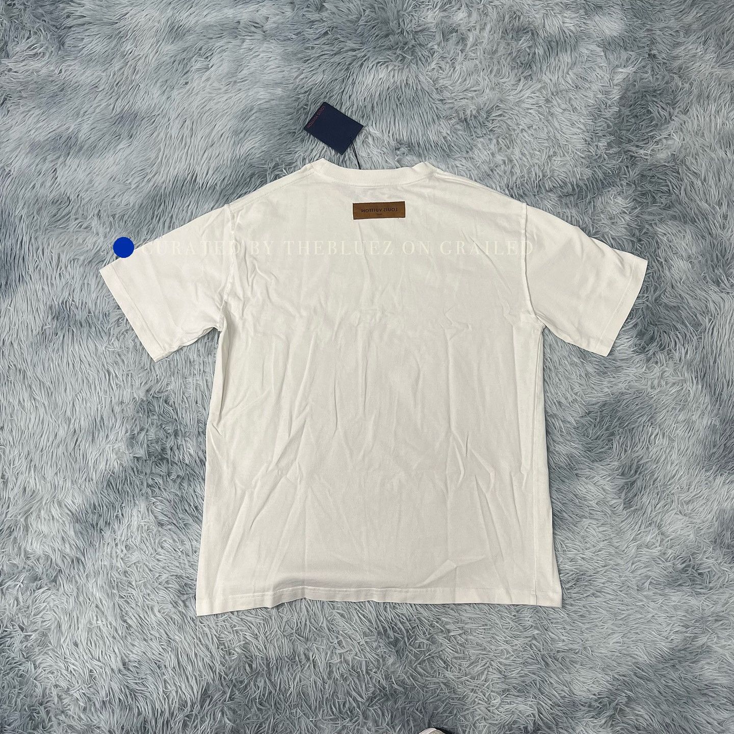 Louis Vuitton White Short-Sleeve Crewneck T-Shirt Size US L / EU 52-54 / 3 - 2 Thumbnail