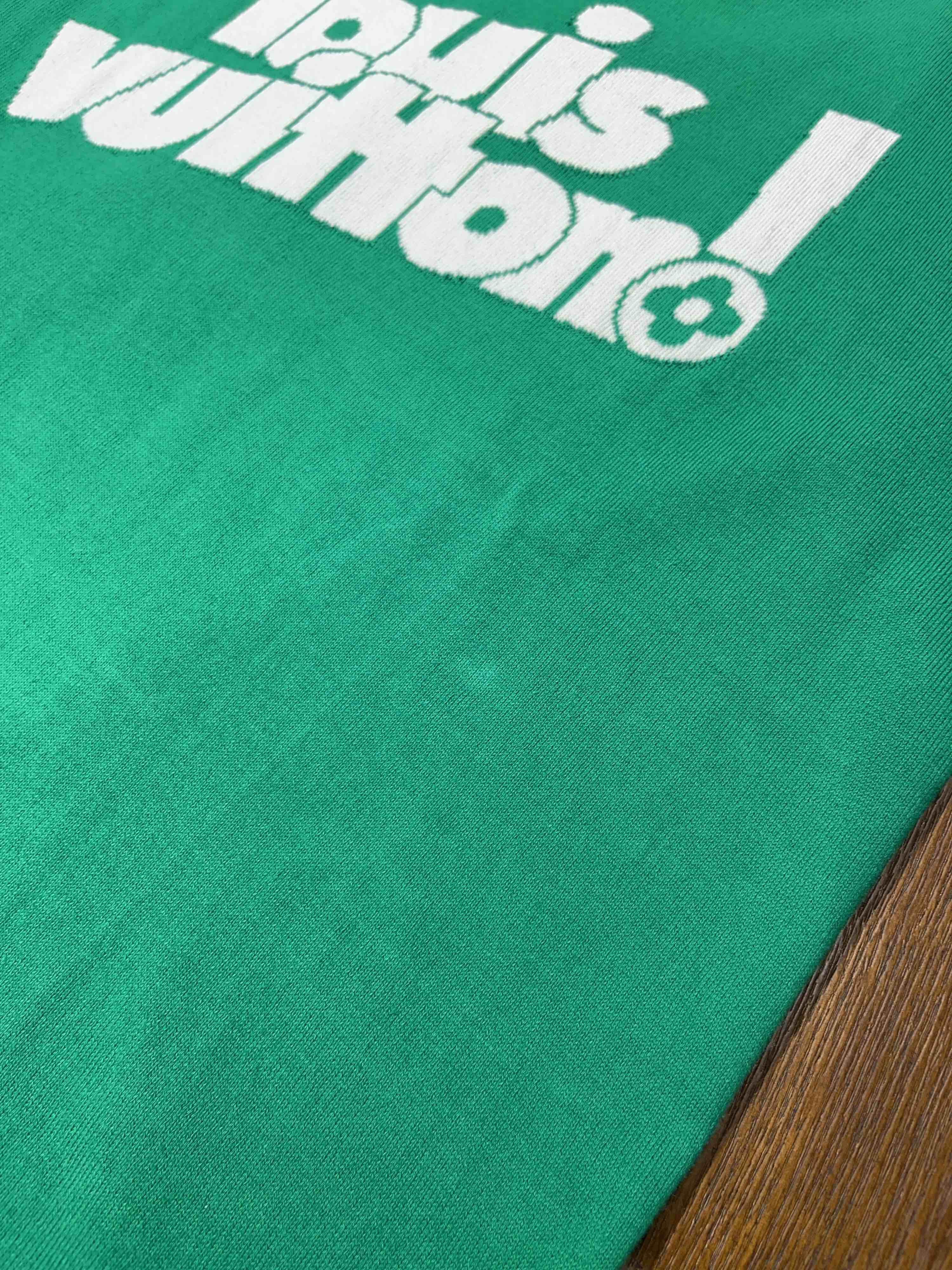 Louis Vuitton Green Short Sleeve Graphic T-Shirt Size L Size US L / EU 52-54 / 3 - 8 Thumbnail
