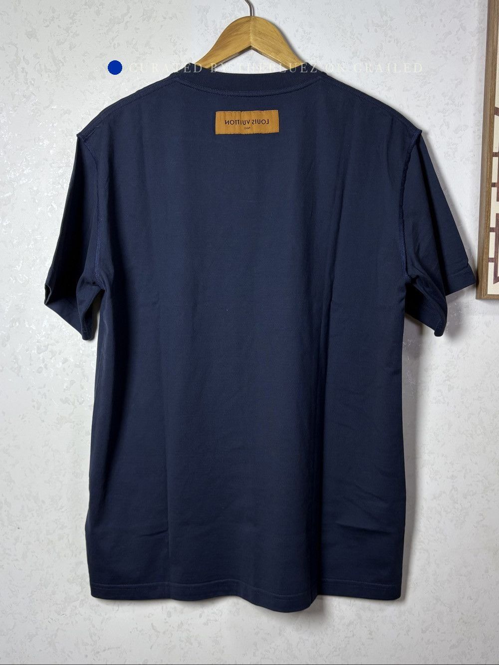 Louis Vuitton Blue Short-Sleeve Crewneck Shirt Size US L / EU 52-54 / 3 - 6 Thumbnail