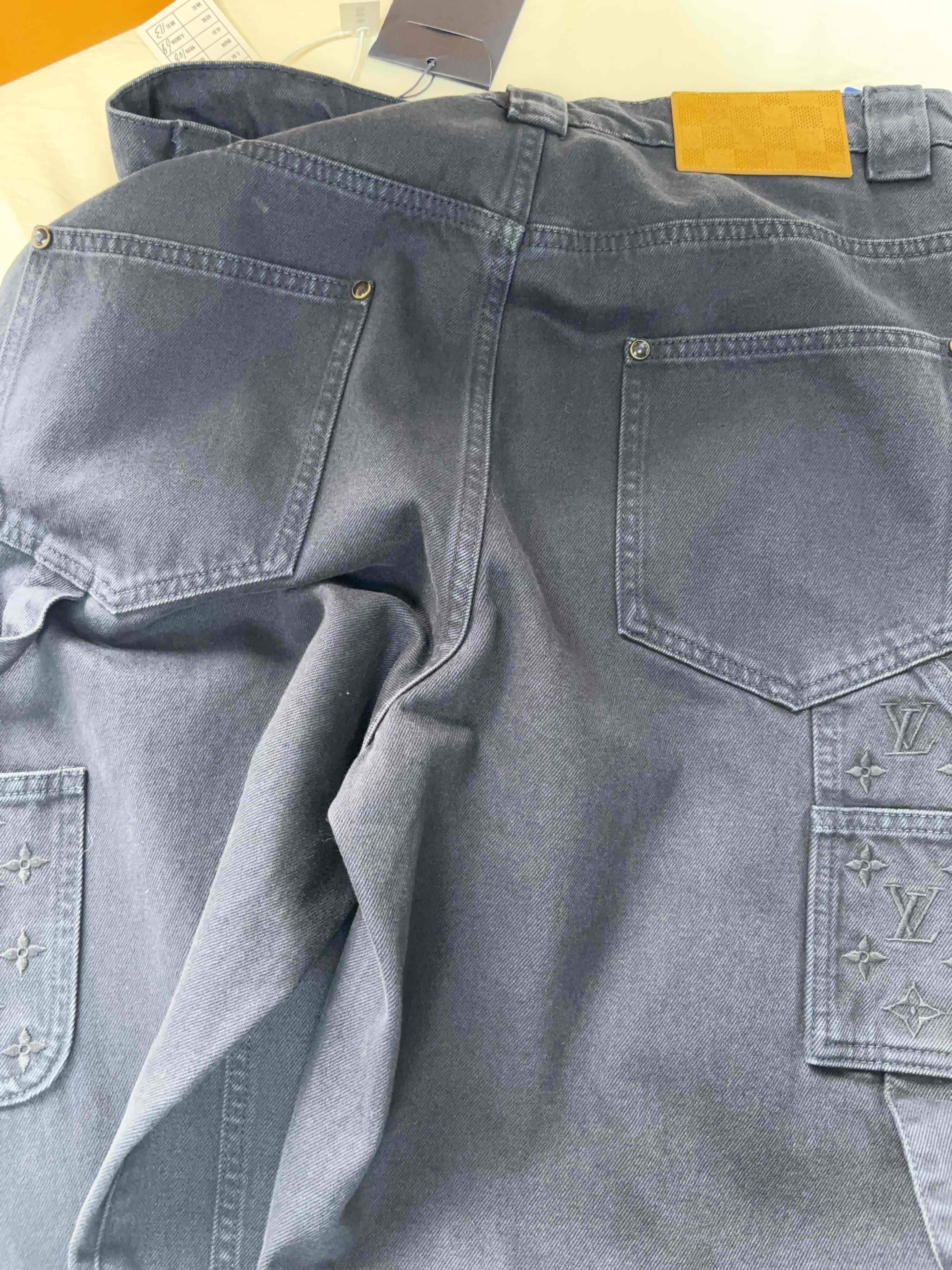 Louis Vuitton Blue Casual Cargo Pants Size 30 Size US 30 / EU 46 - 8 Thumbnail