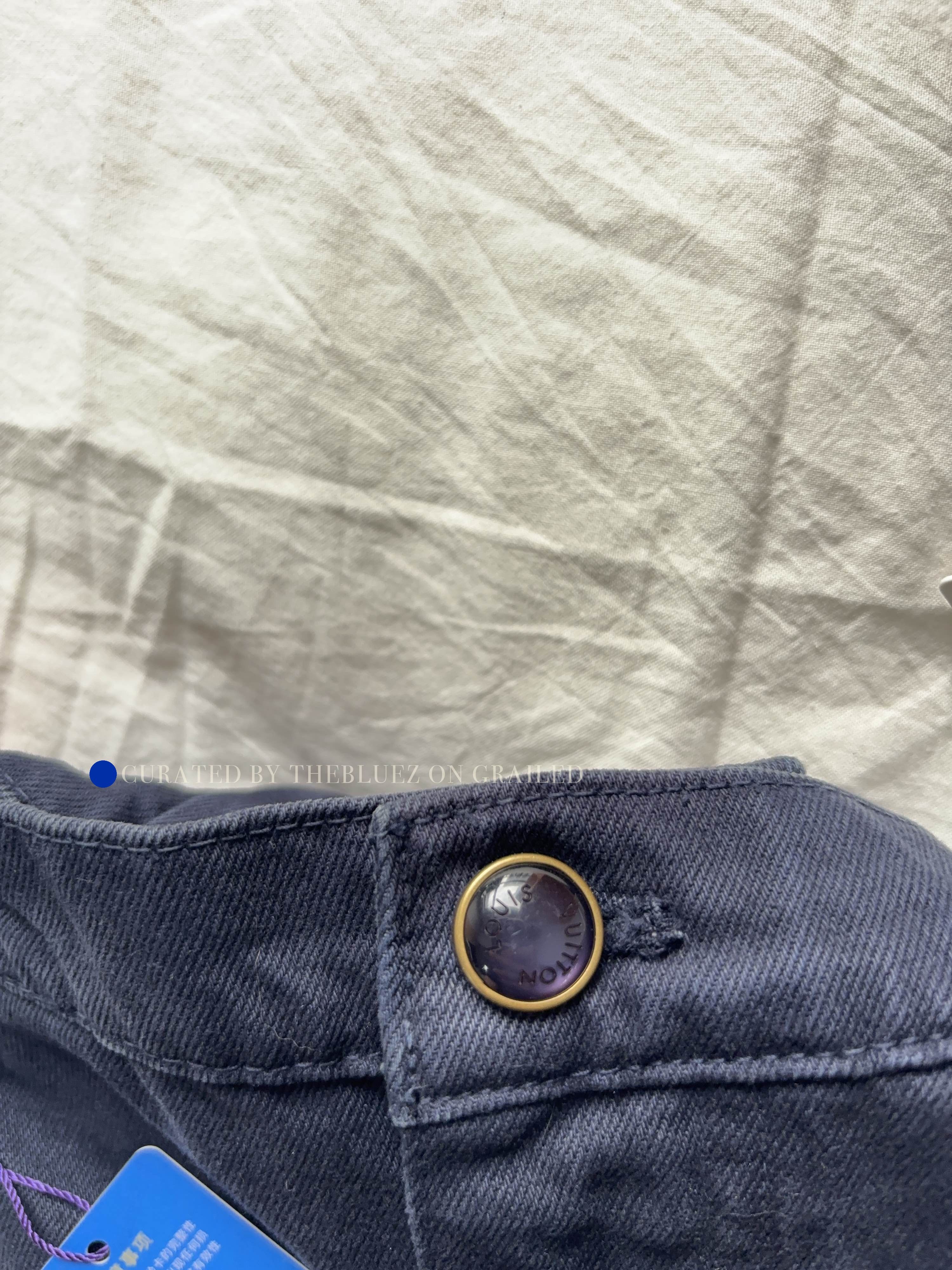 Louis Vuitton Blue Casual Cargo Pants Size 30 Size US 30 / EU 46 - 6 Thumbnail