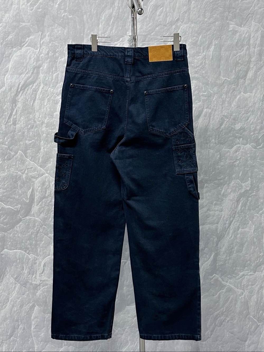 Louis Vuitton Blue Casual Cargo Pants Size 30 Size US 30 / EU 46 - 2 Thumbnail
